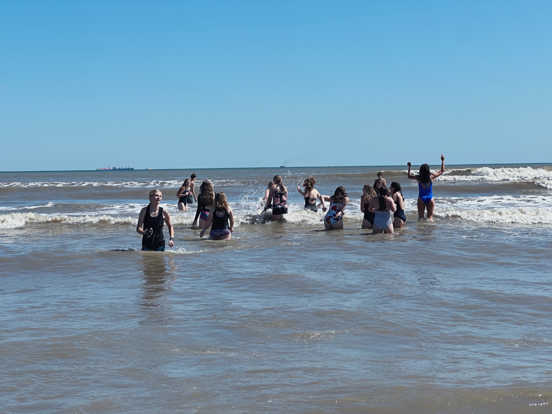 Even though I walk through the cold ocean…