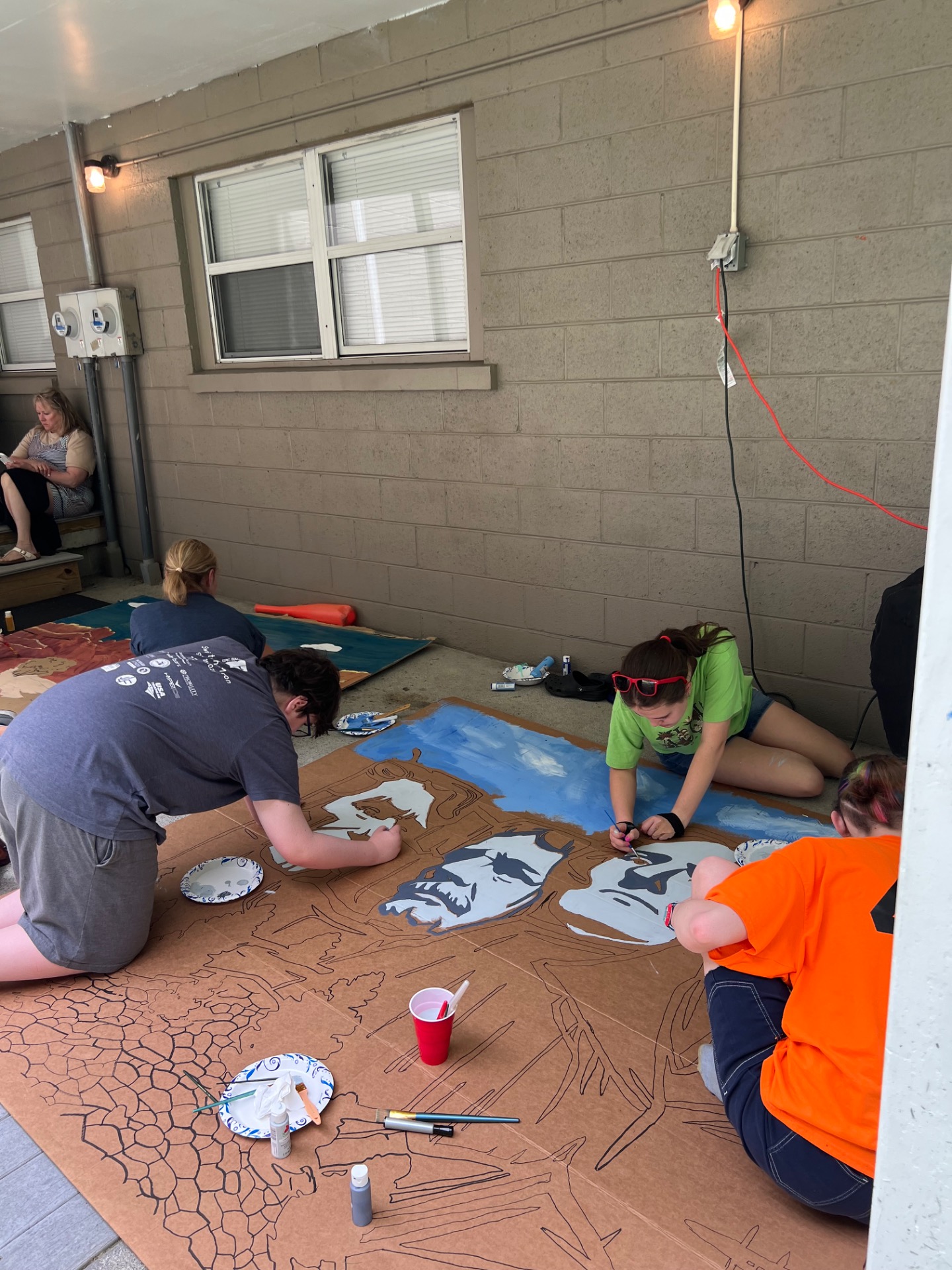 Painting for VBS!
