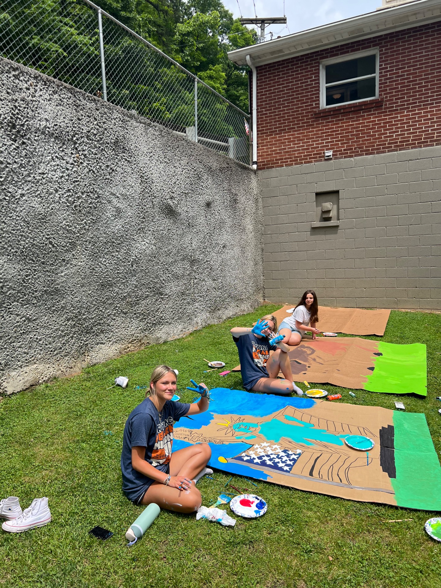 Painting the Day Away!