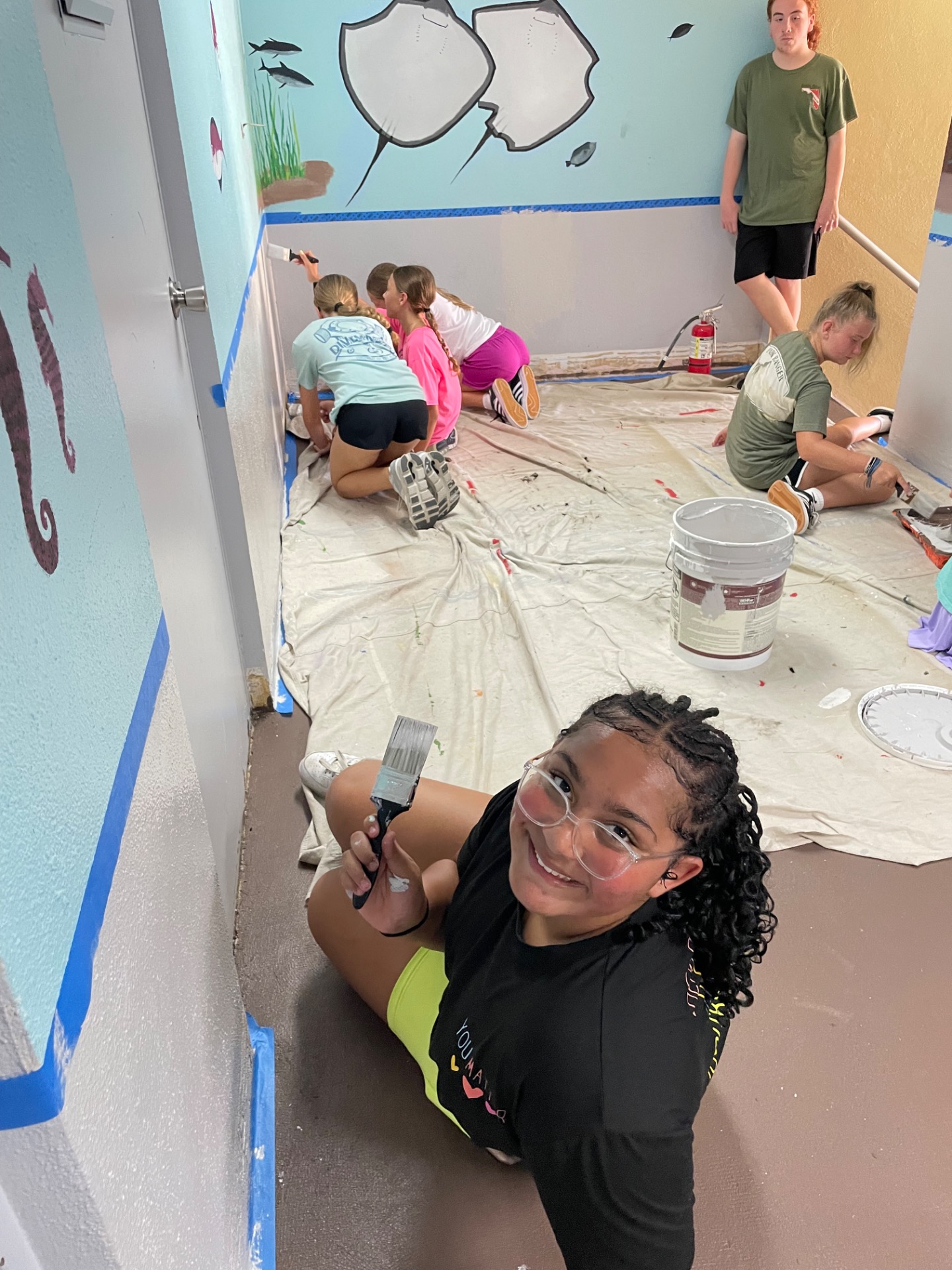 Busy Painting 