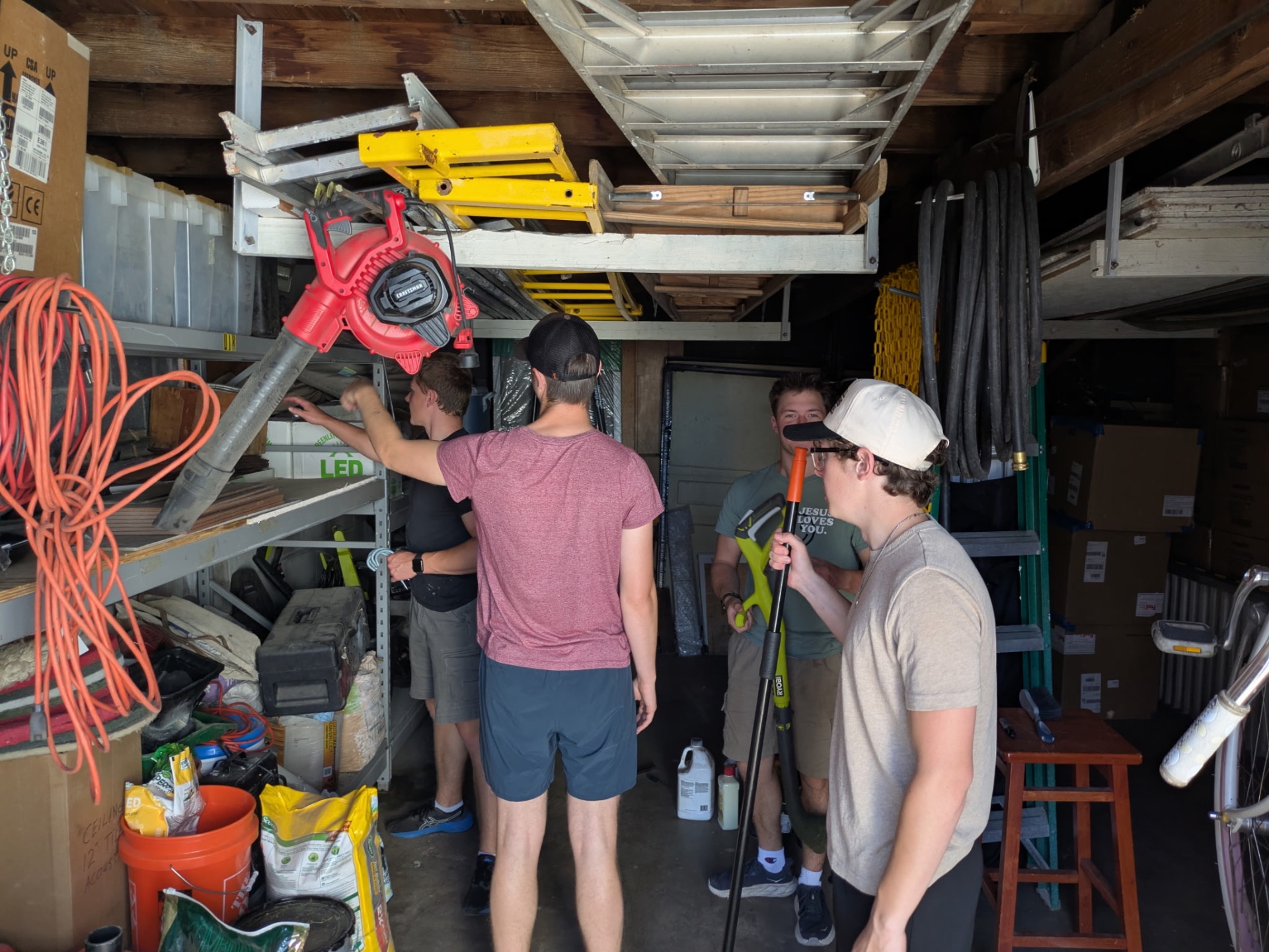 Organizing the Garage