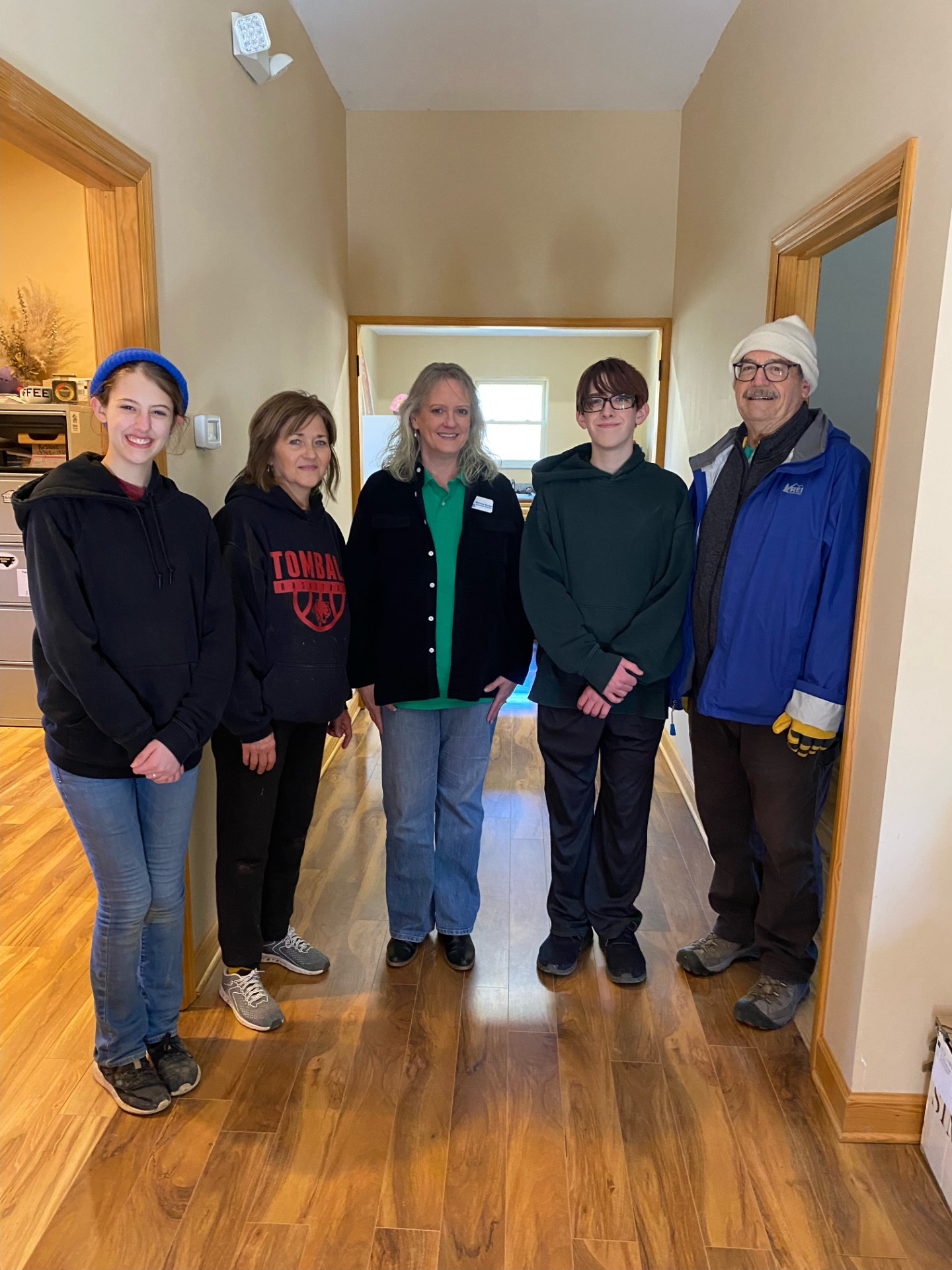 Organizing & Serving at Habitat for Humanity