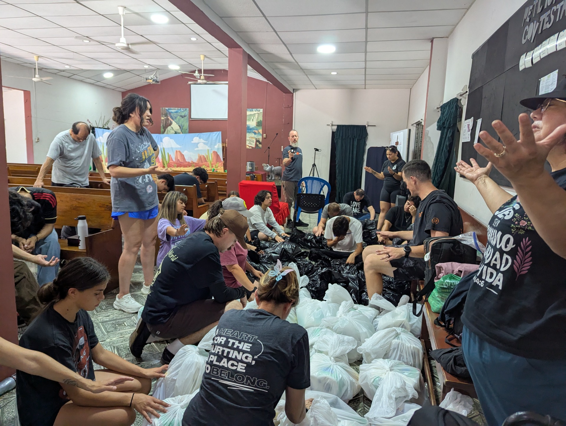 Preparing for Food Distribution 