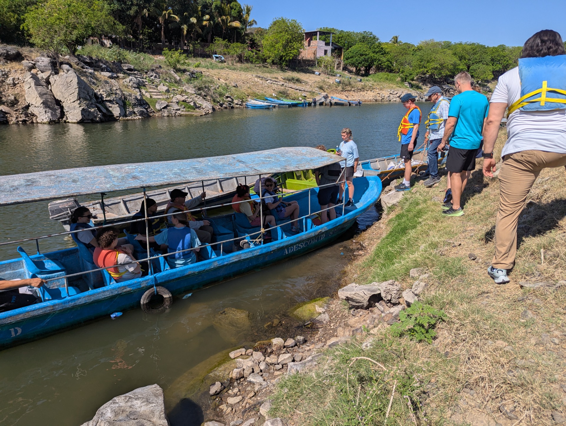 We Changed Bus for a Boat