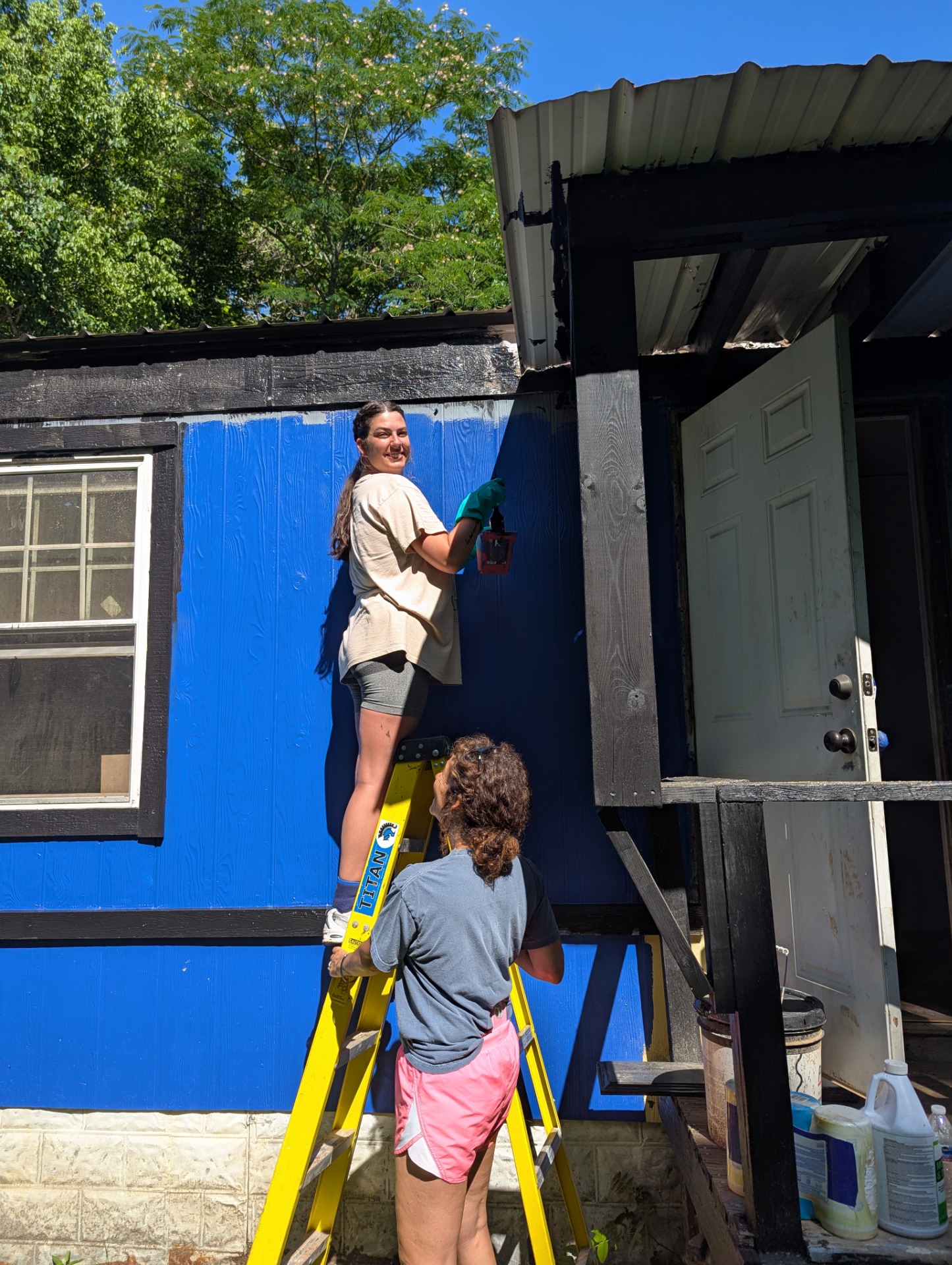 Painting at Gretrude's House