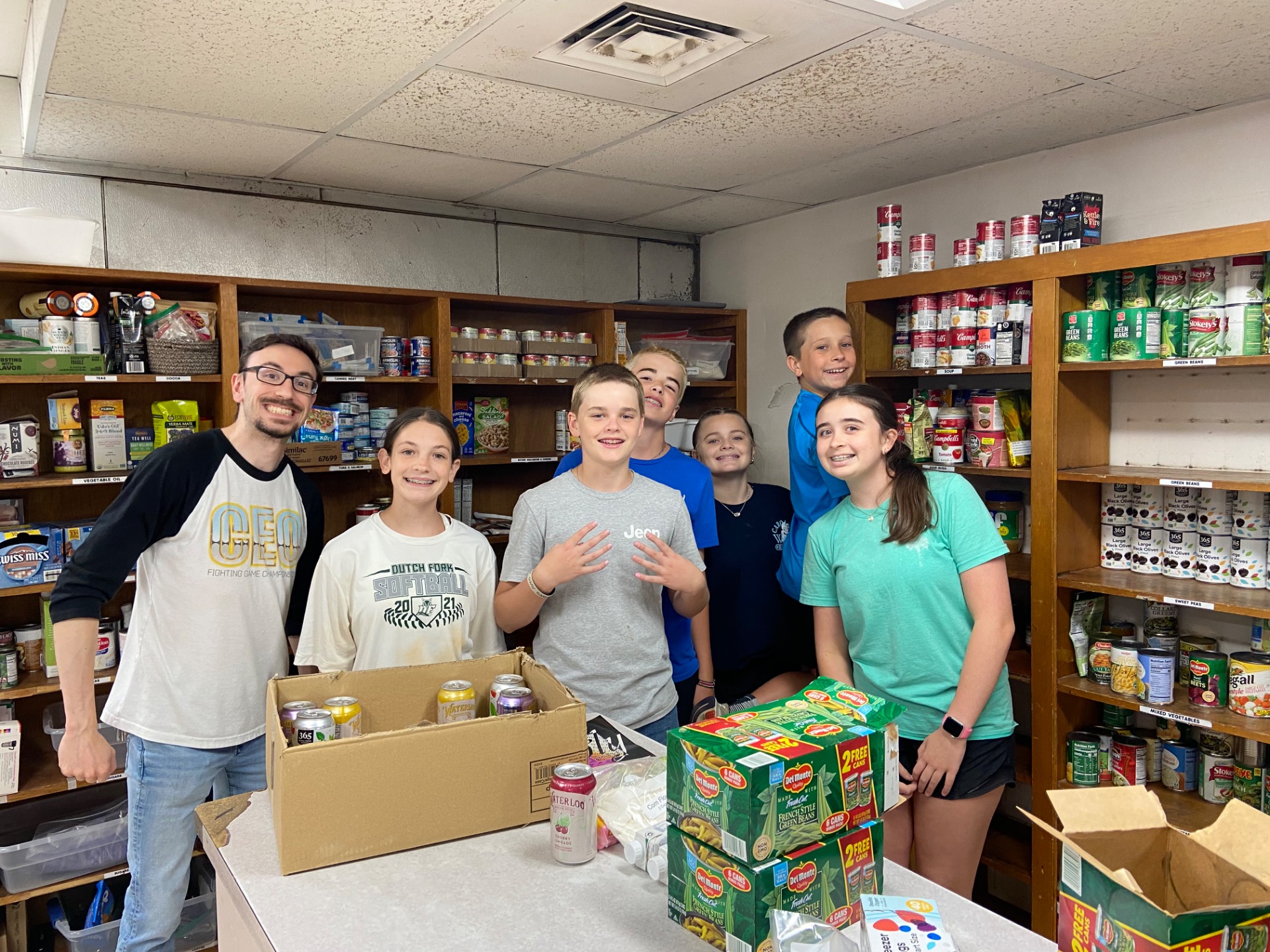 Food donation time!