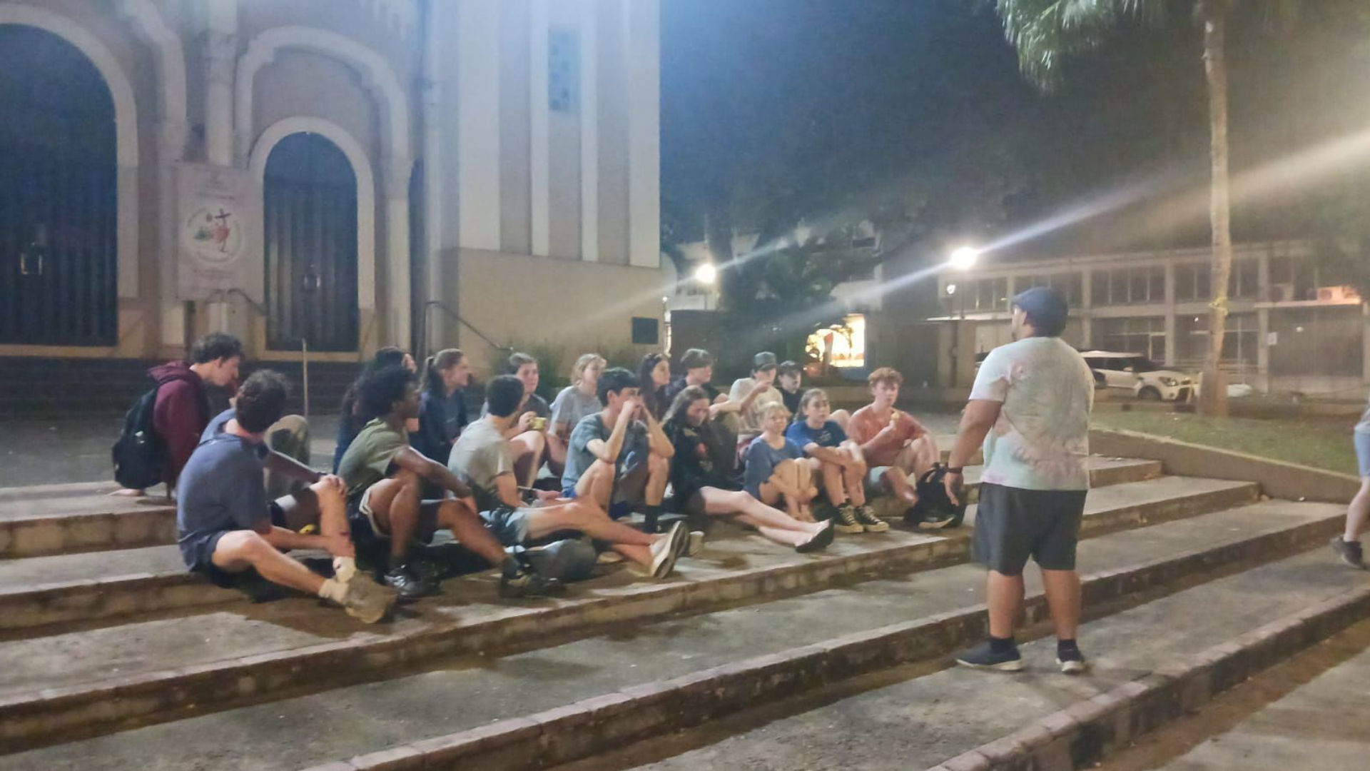 Meeting at Plaza Rio Piedras 