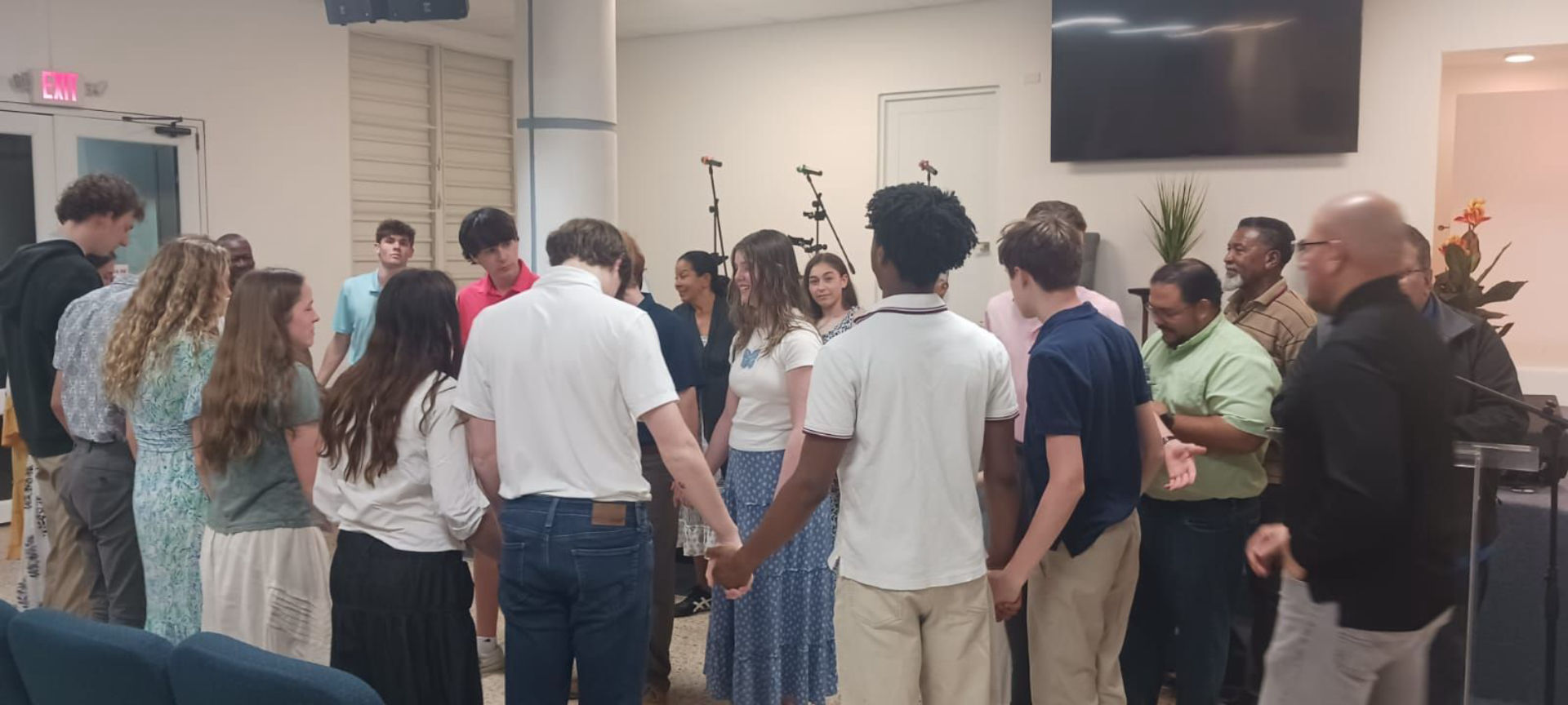 Prayer service!