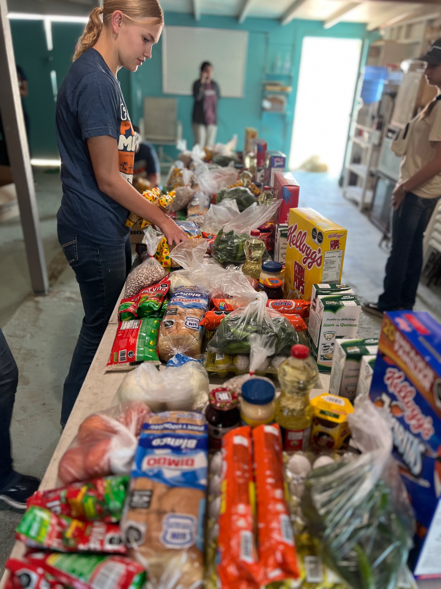 Packing Groceries, Sharing Hope