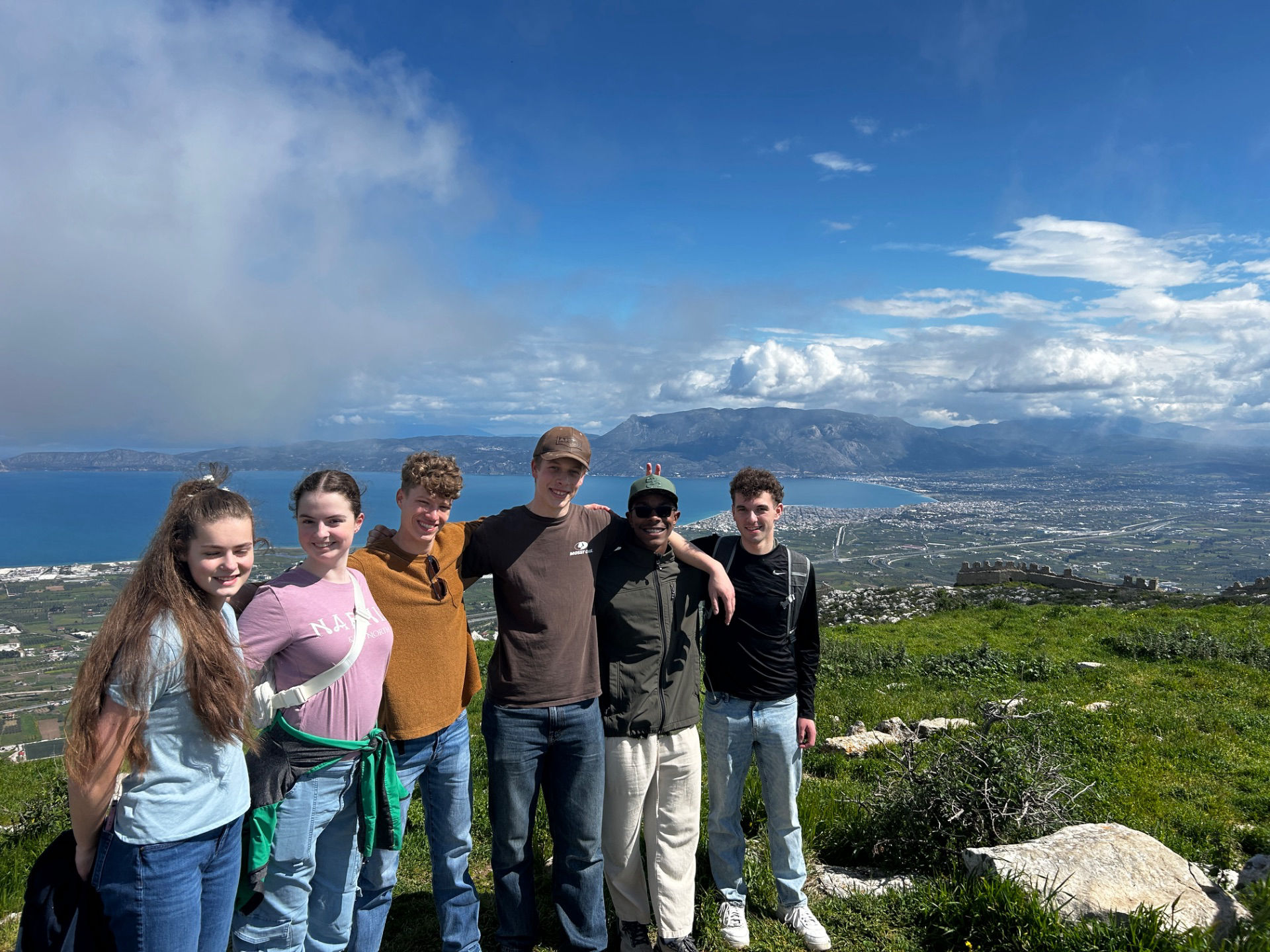 View from the Top of AcroCorinth