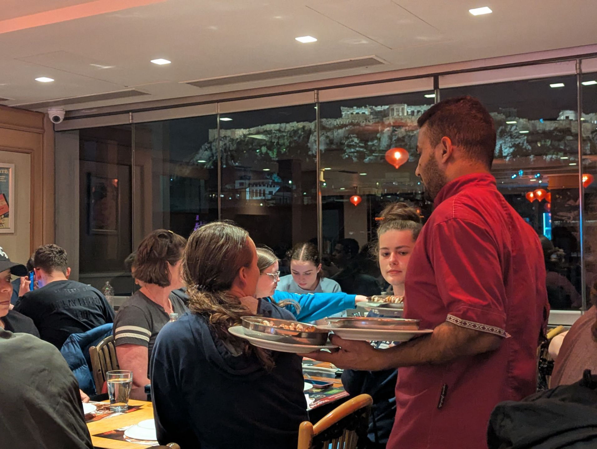 Dinner in Athens