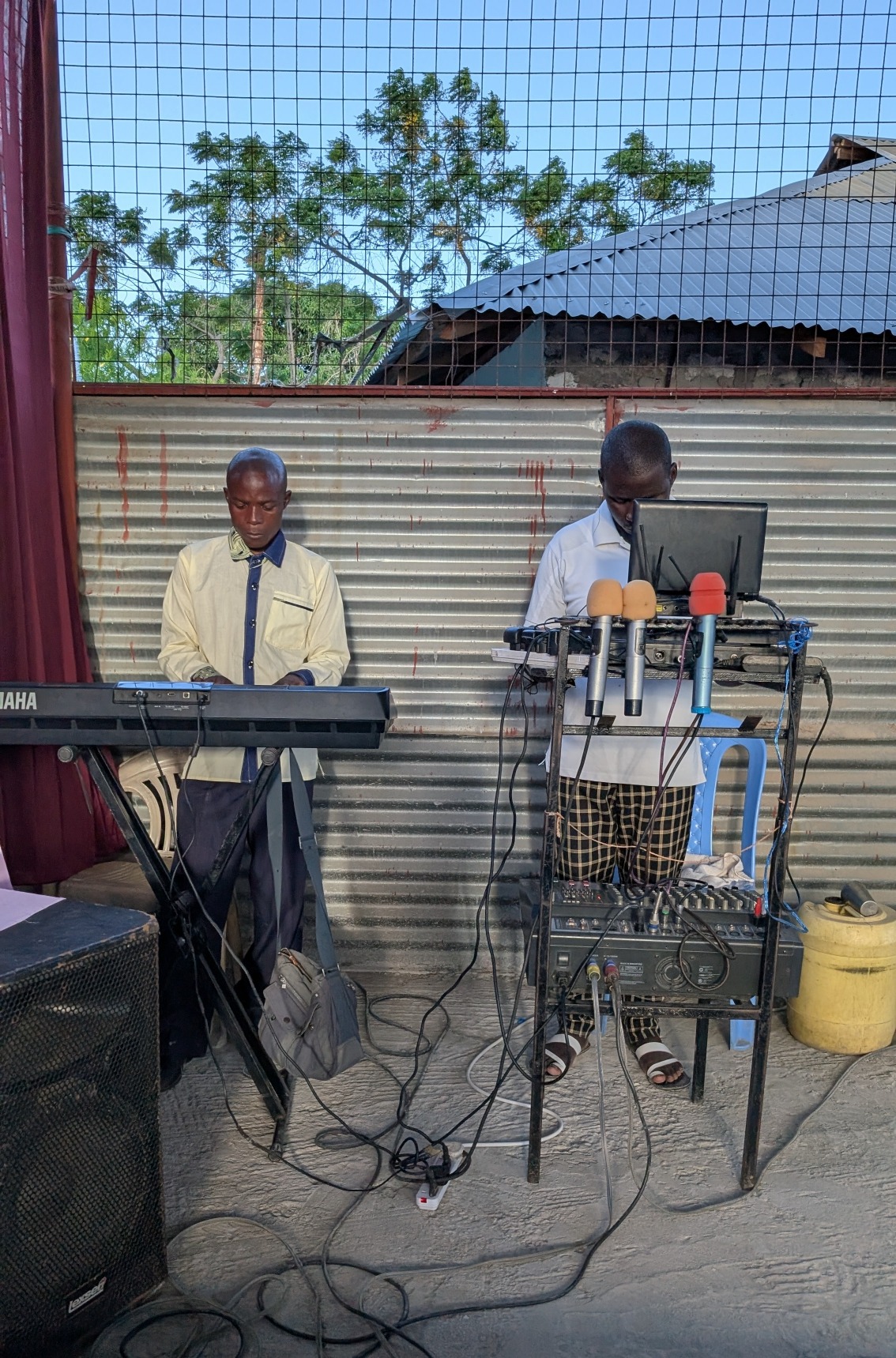 Musicians played their part