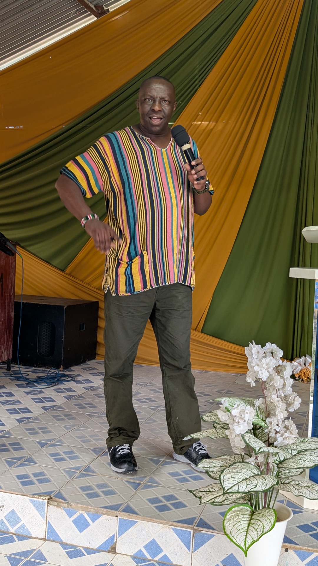 A Missioner Preaching