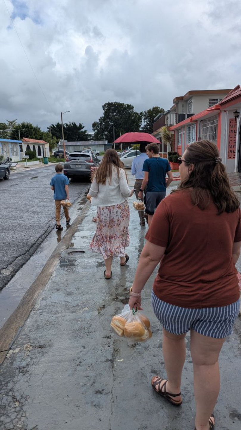 Prayer Walk!