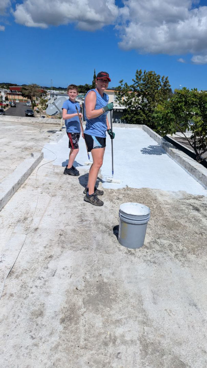 Sealing the Roof!