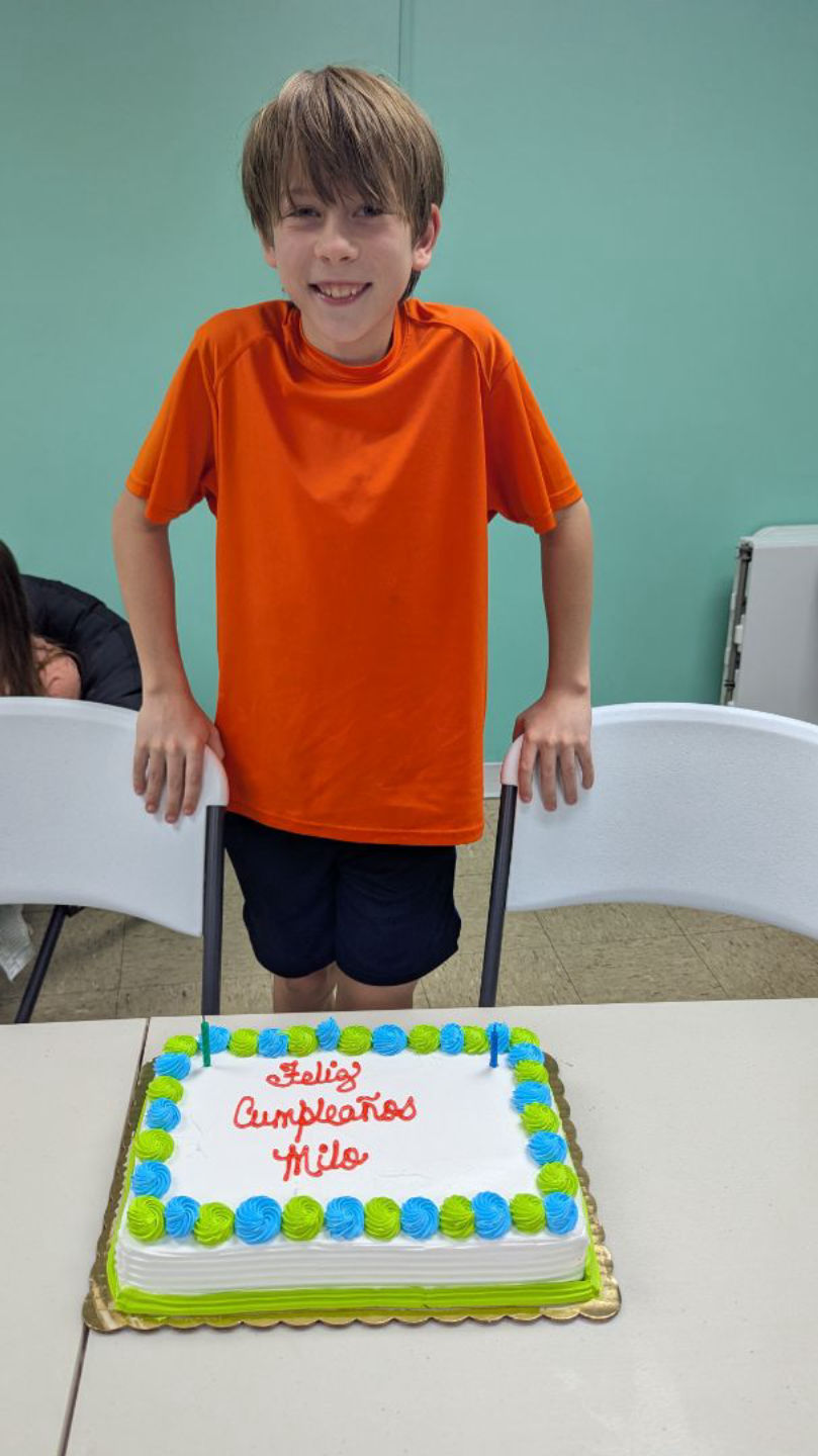 Feliz cumpleaños, Milo!