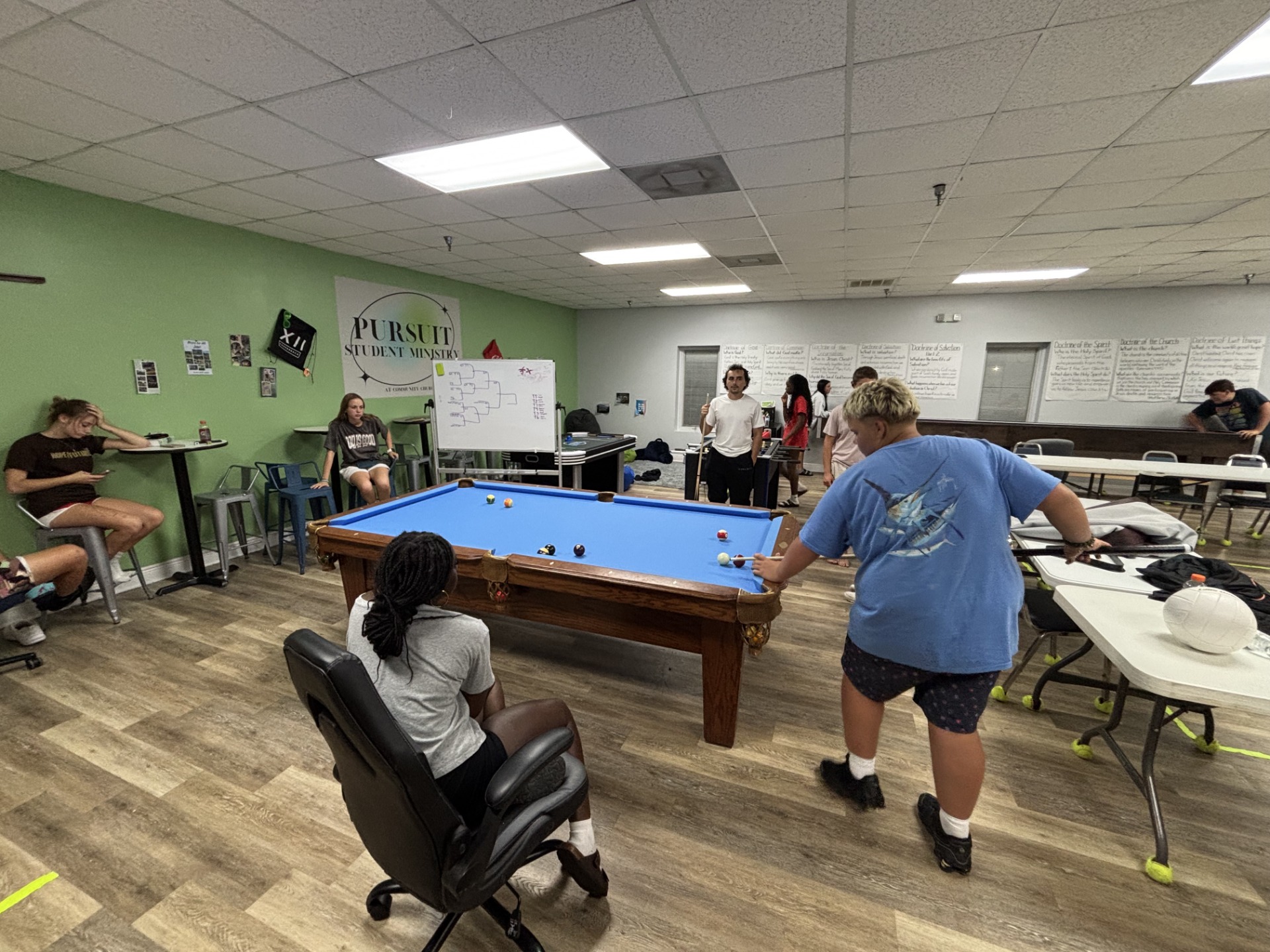 Billiards + Fellowship = a Winning Combo