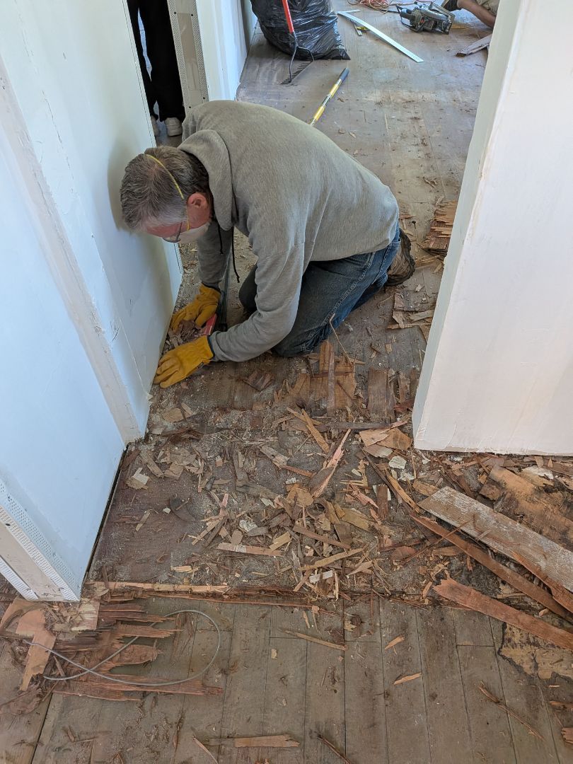 RIP Old Flooring