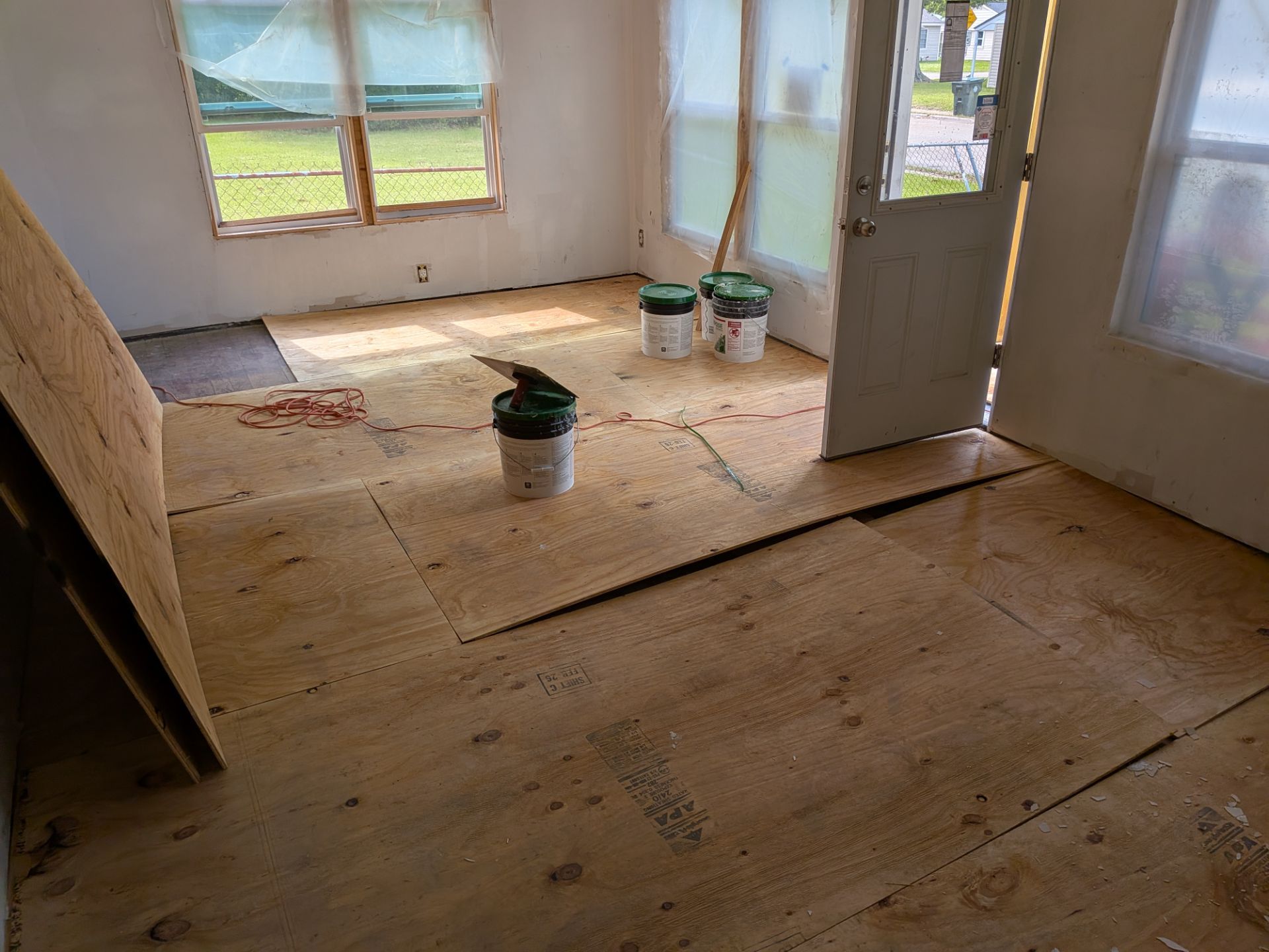 Getting a New Subfloor