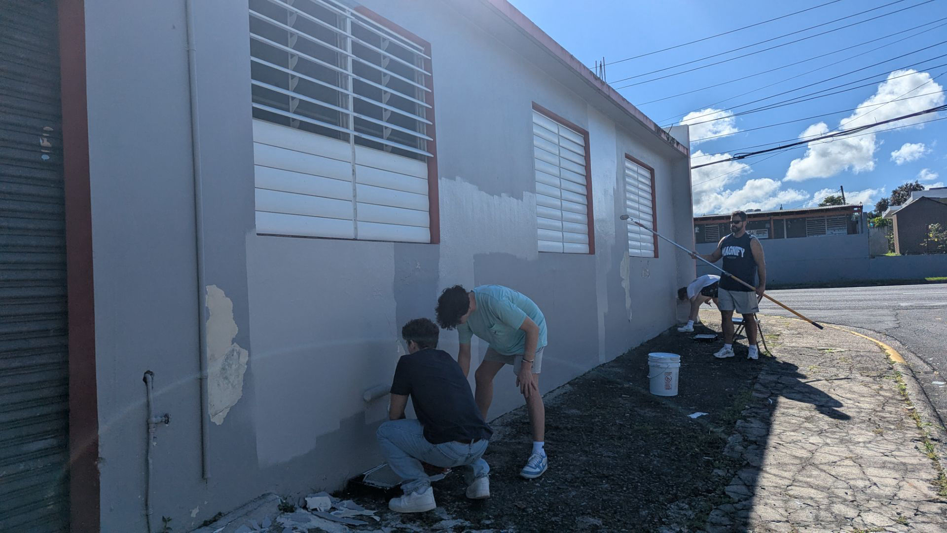 Painting the Church!