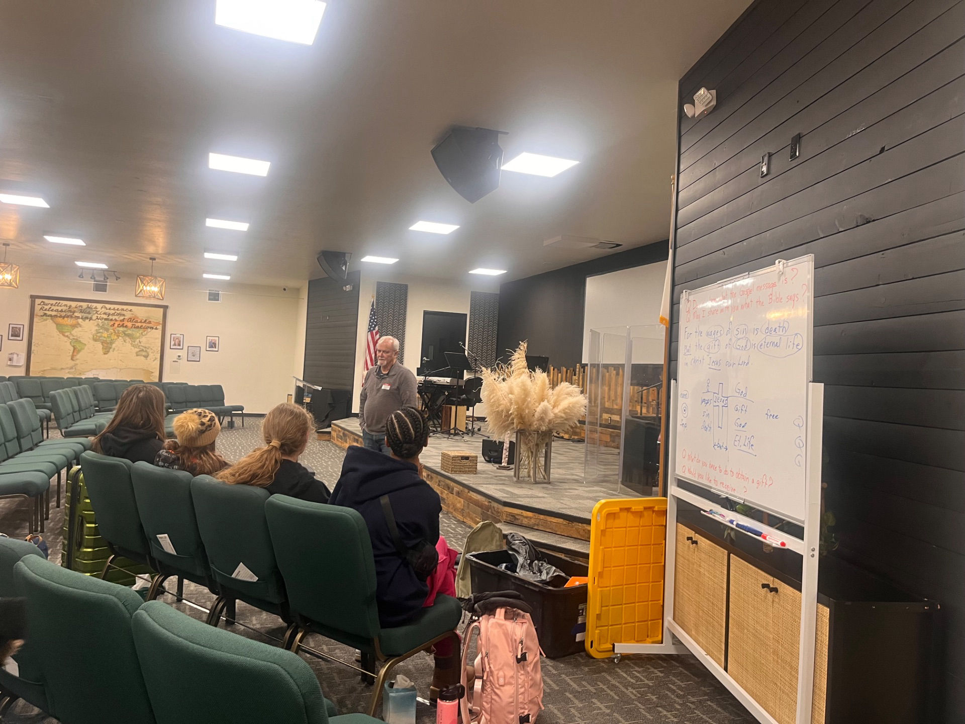 Pastor Lanny at Regent Life Church