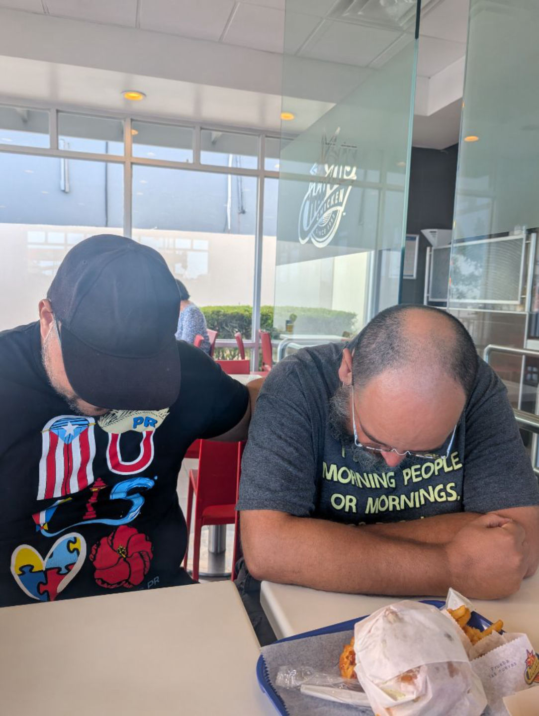 Praying Before our Trip 