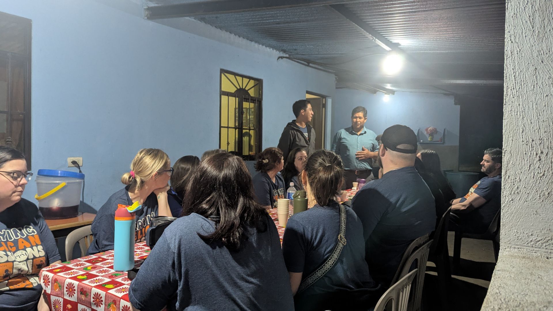 Dinner with Pastor!