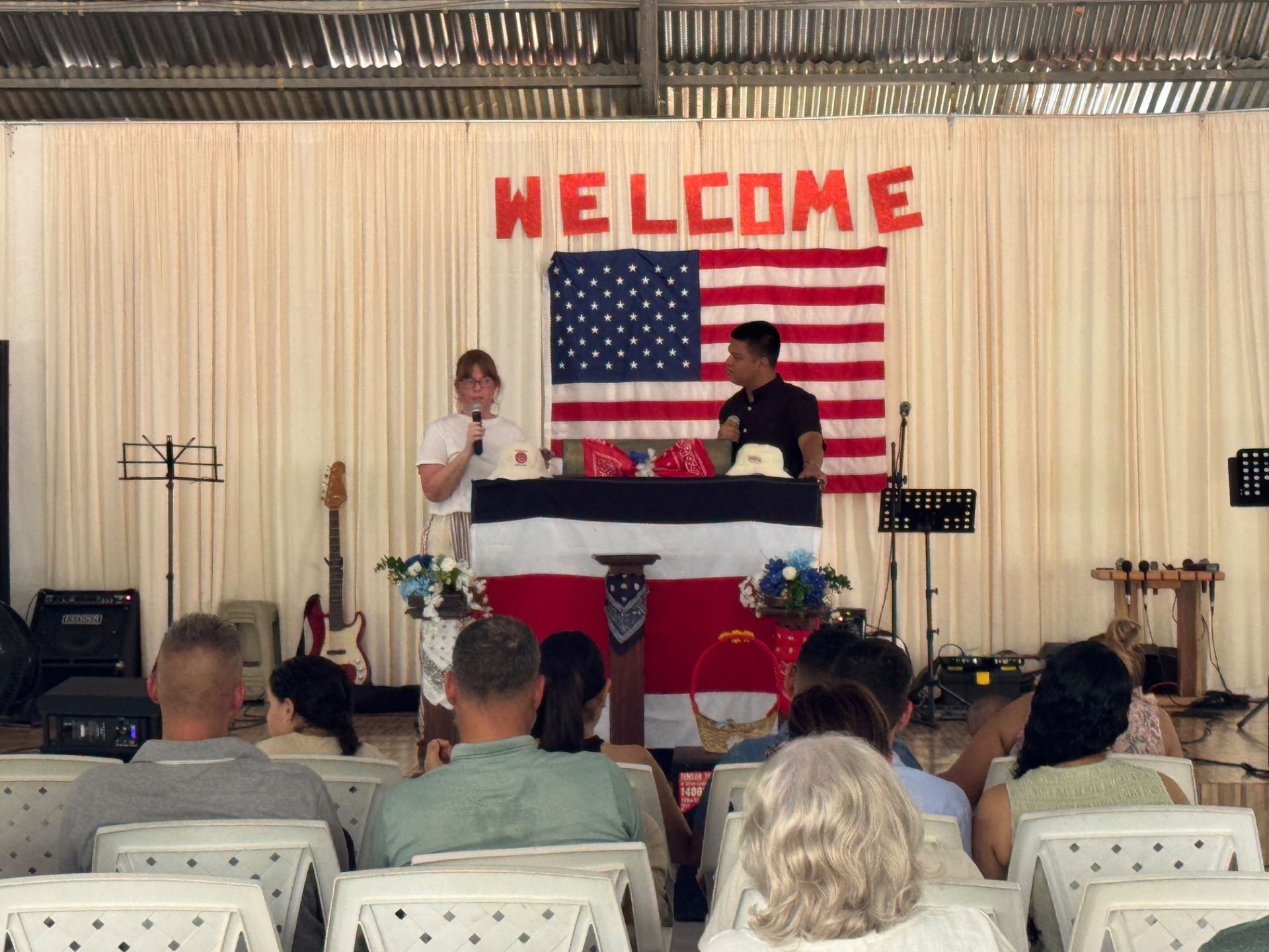 Sunday service!