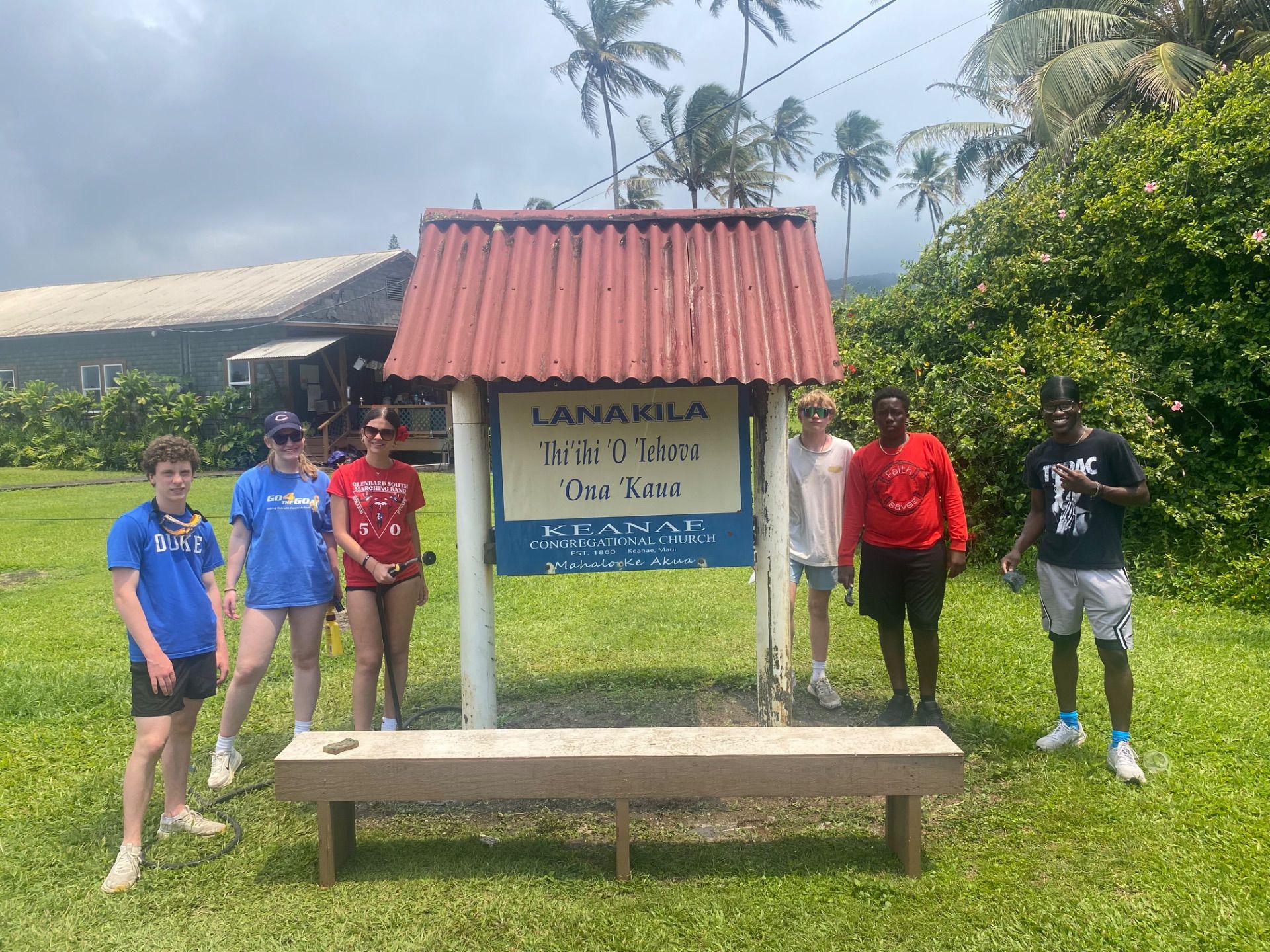 Service Projects at Keanae Church