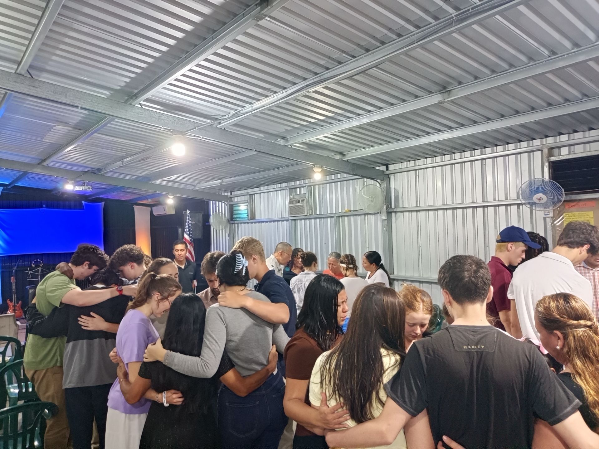 Prayer Service with Pastor Monica's Church 