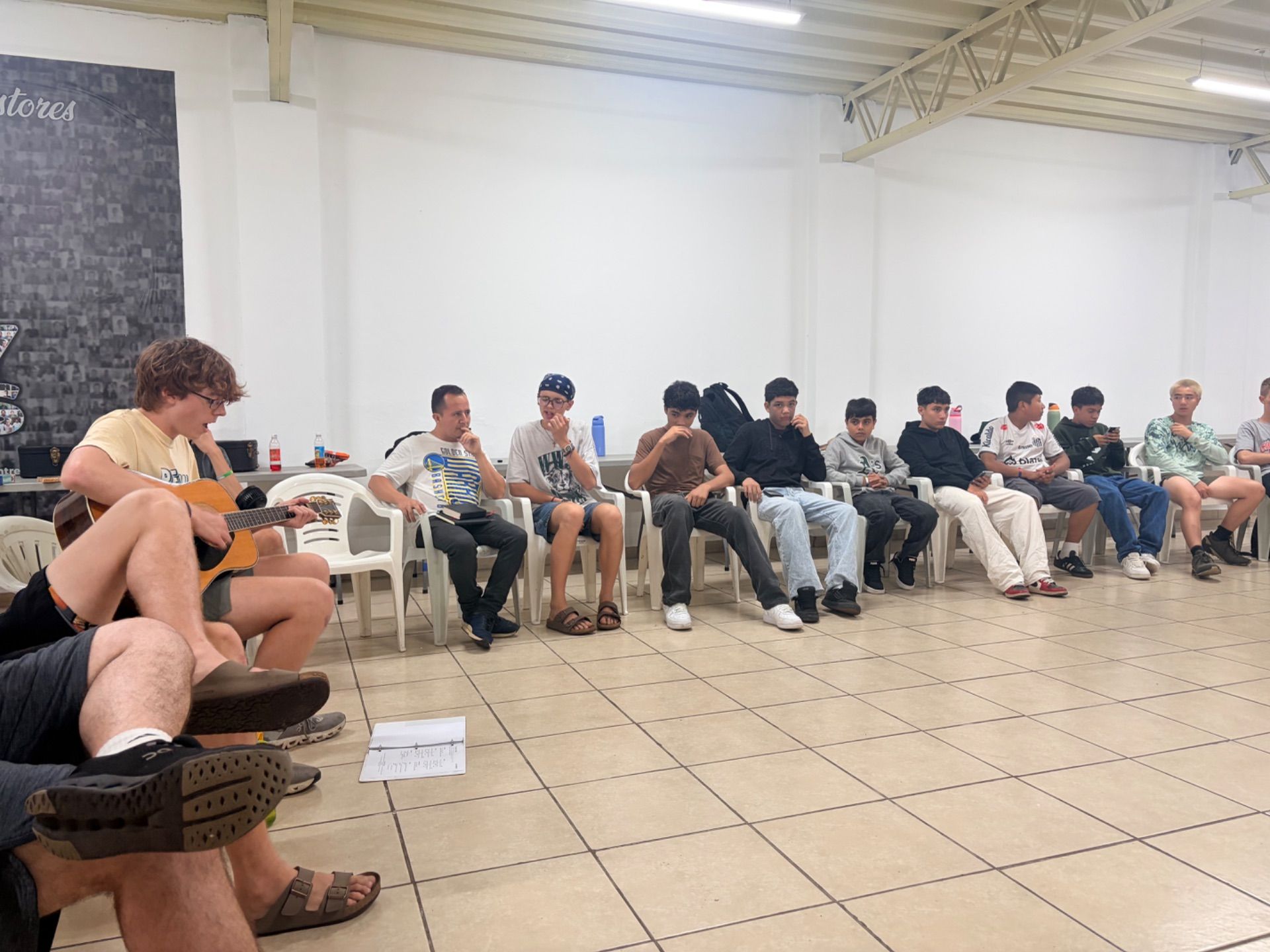 Devotional Time with the Youth!