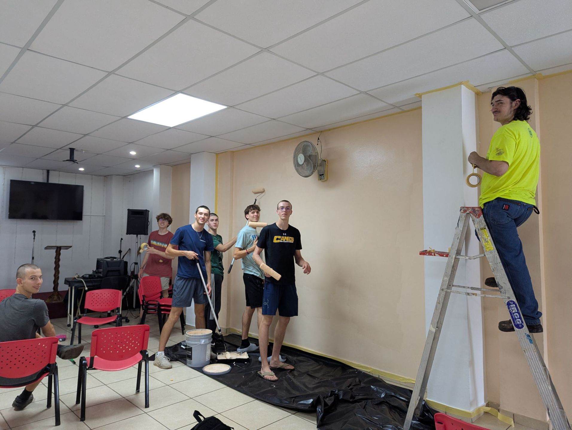 Painting for Pastor José 