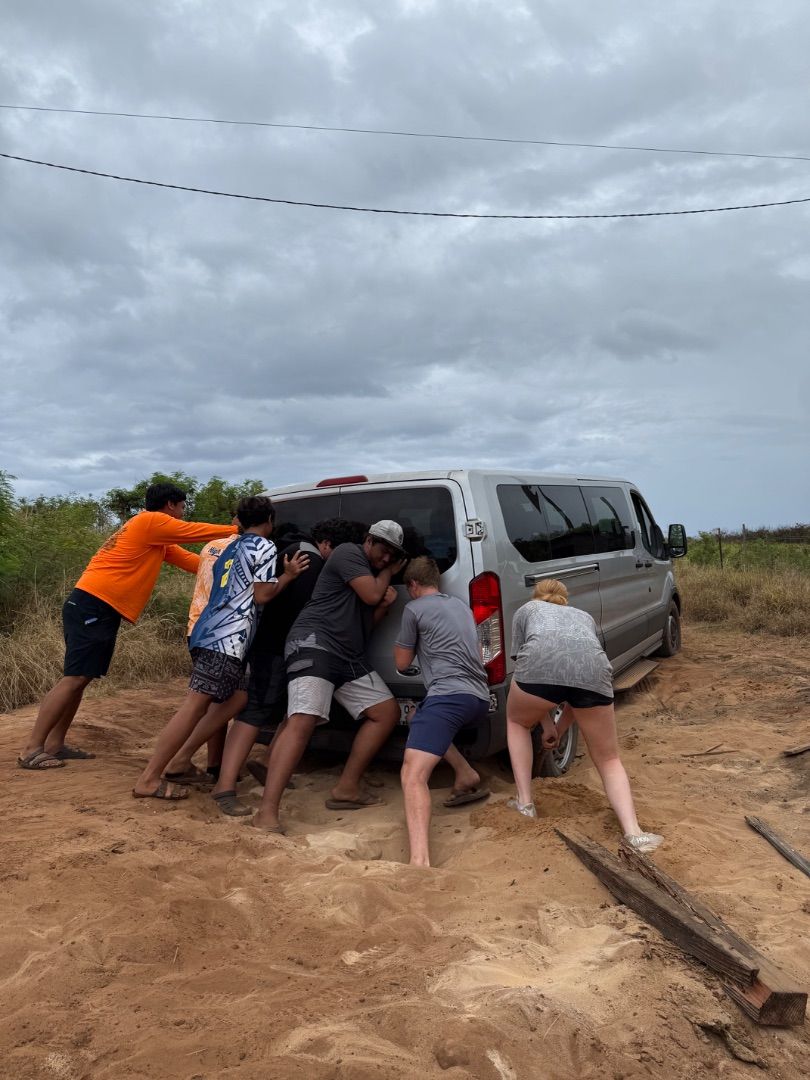 Stuck Van