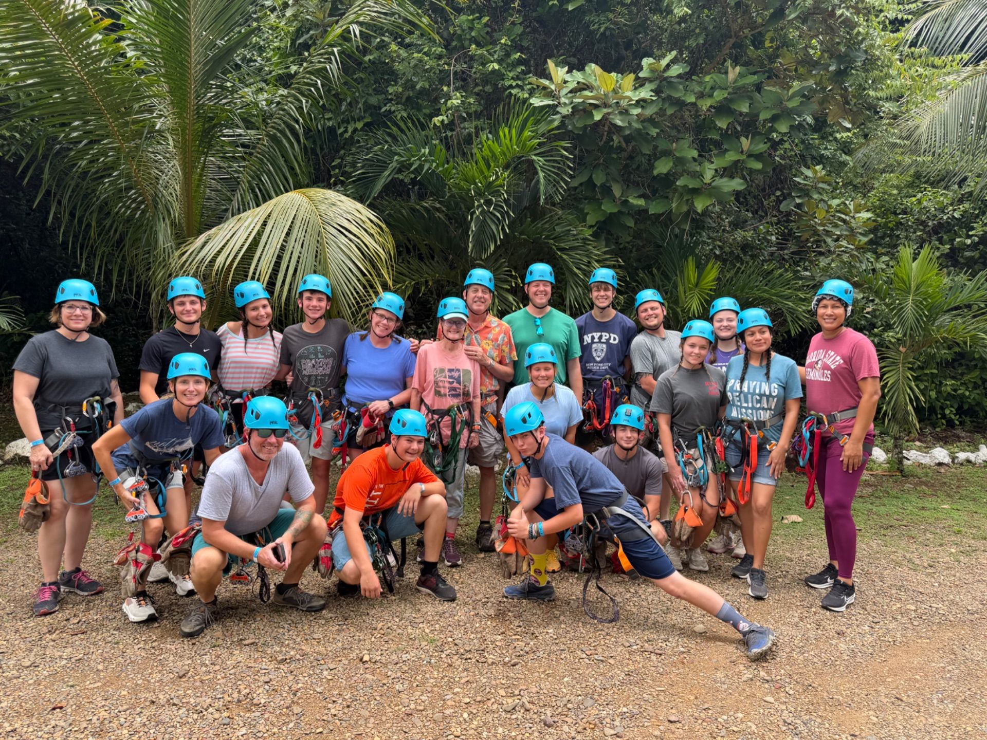 Ziplining