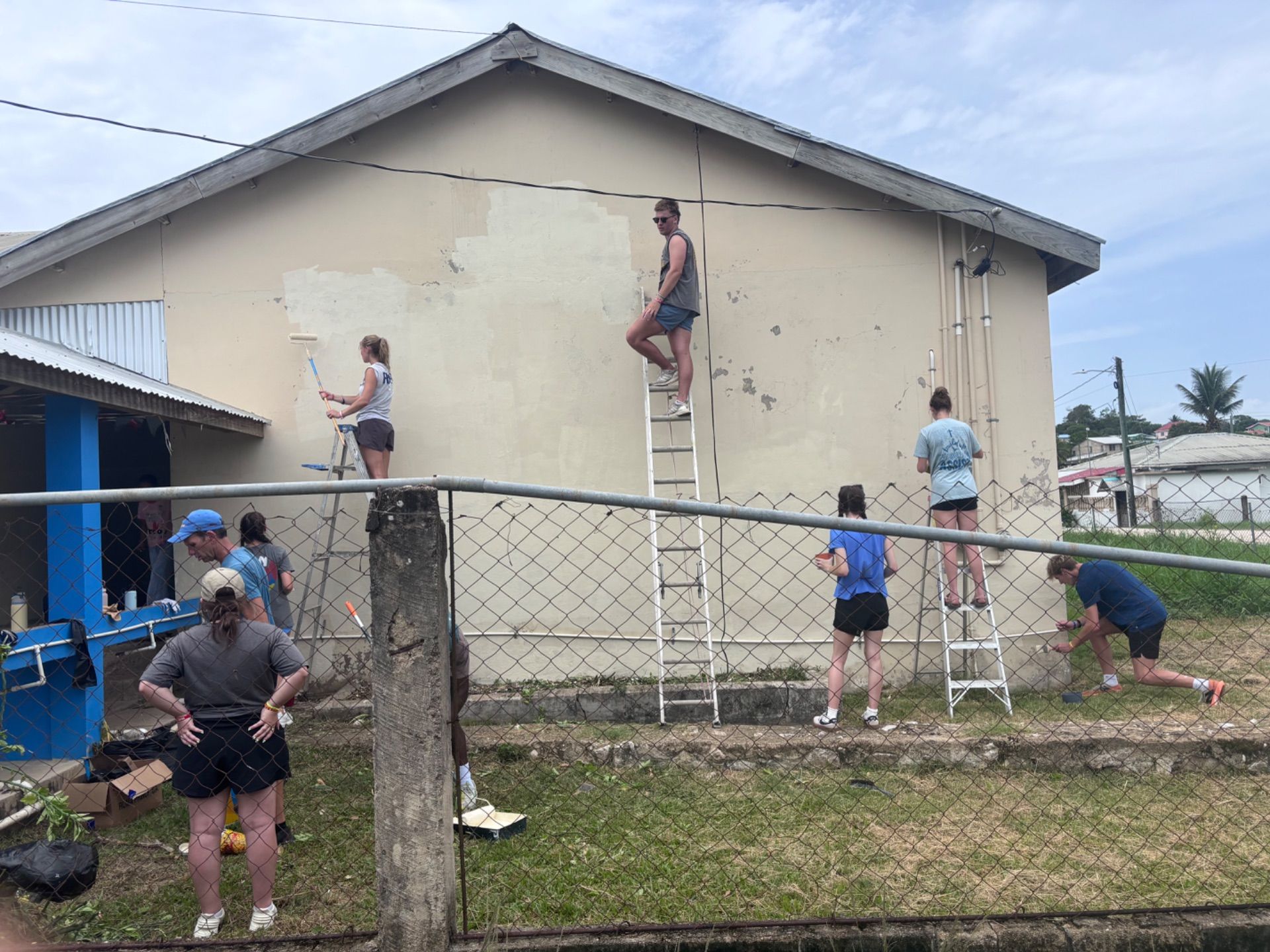 Paint Day No. 2-School Front