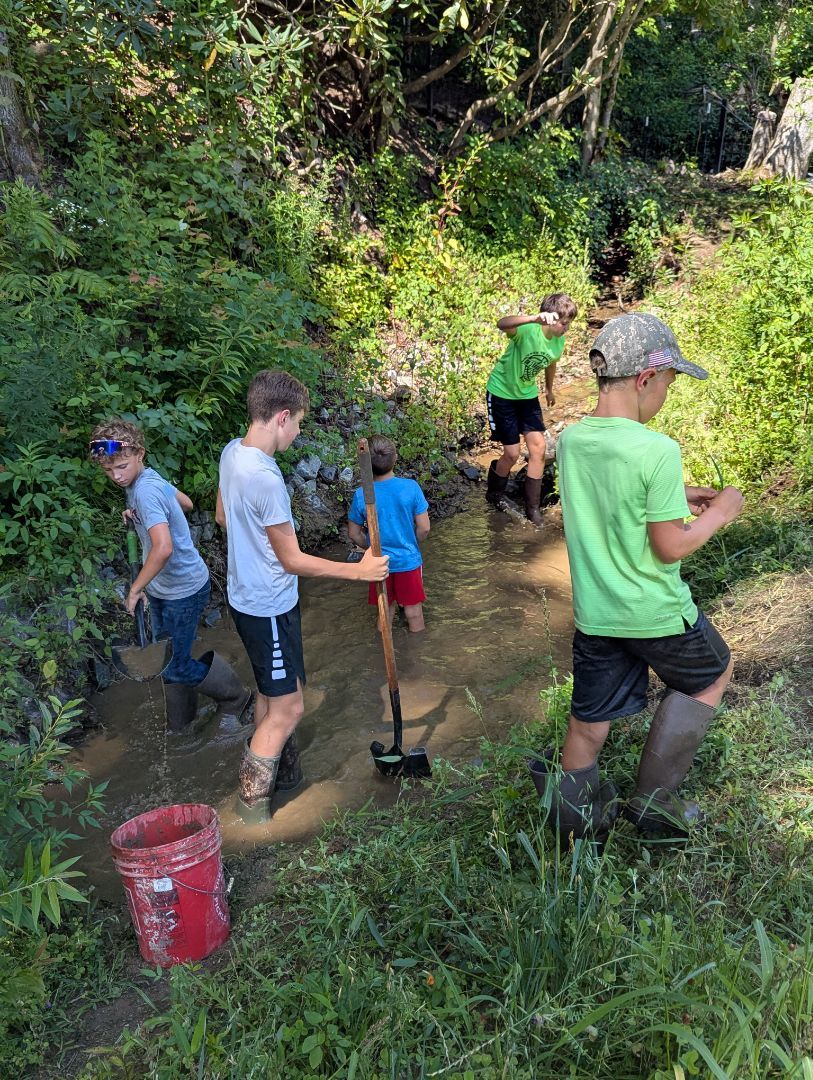 Digging Out The Creek
