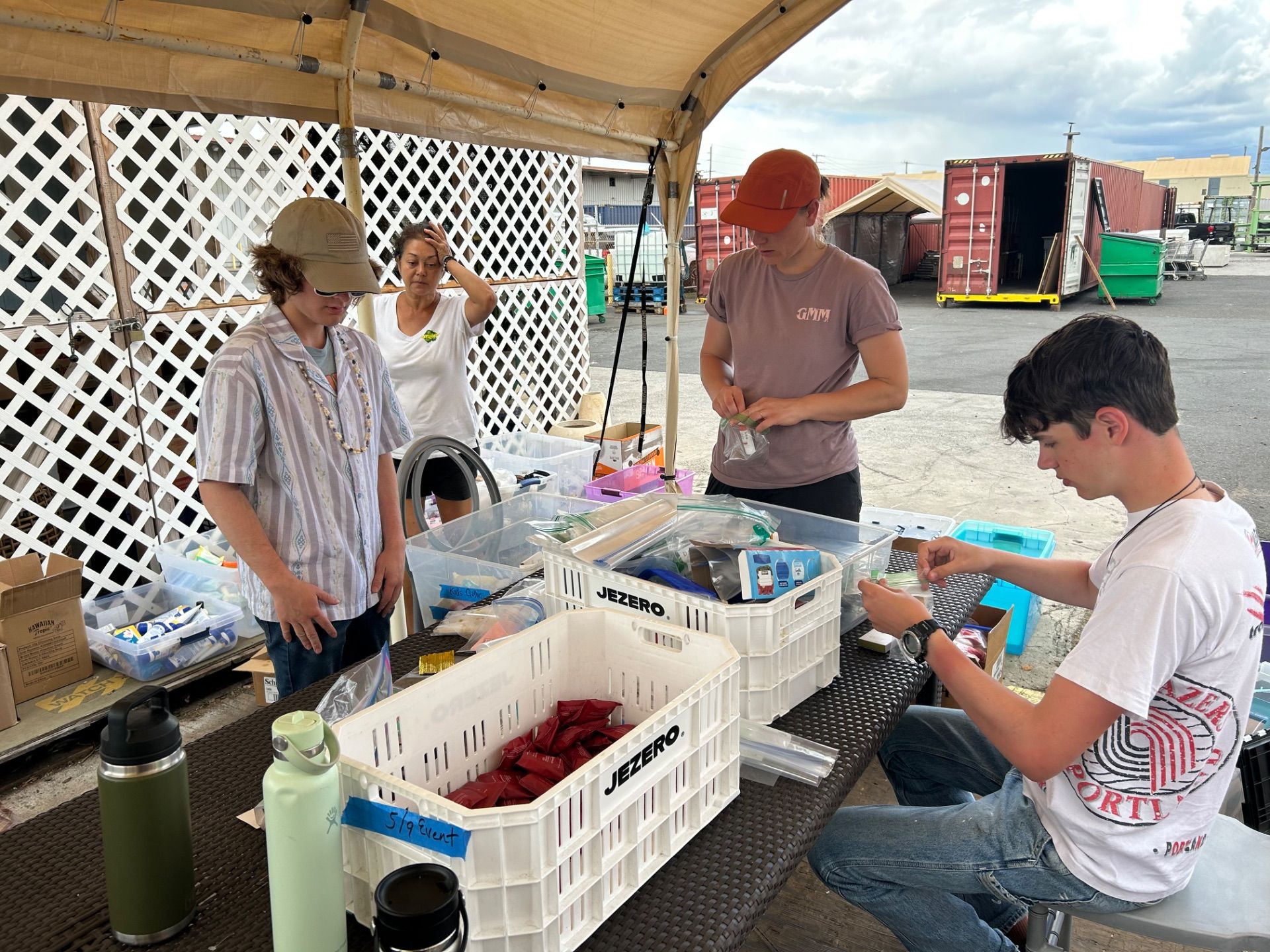 Lahaina Resource and Recovery Center-Donating Sorting