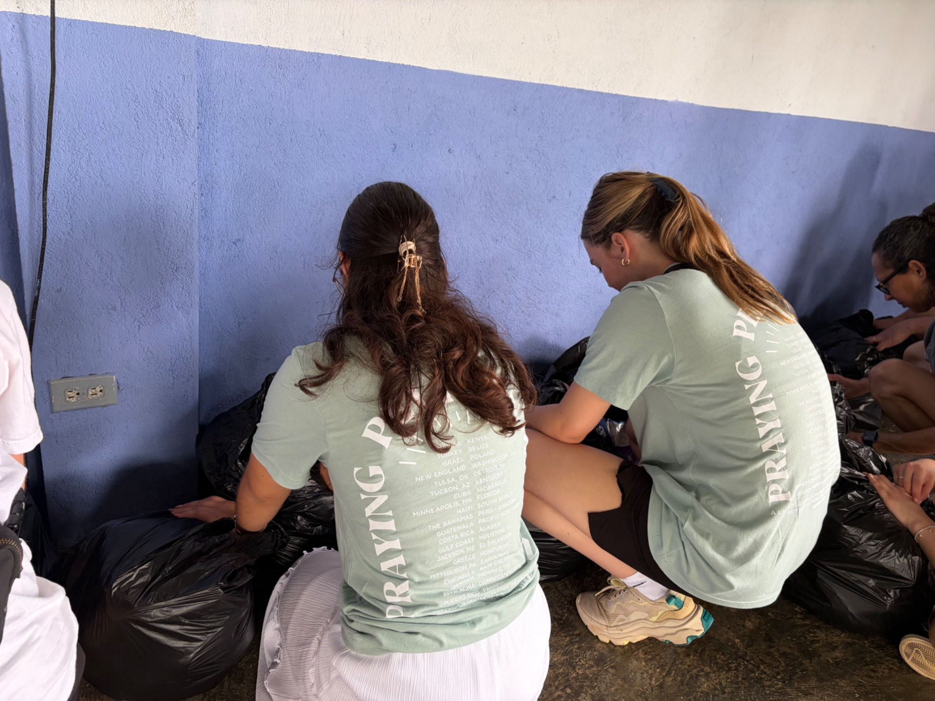 Praying for the Families