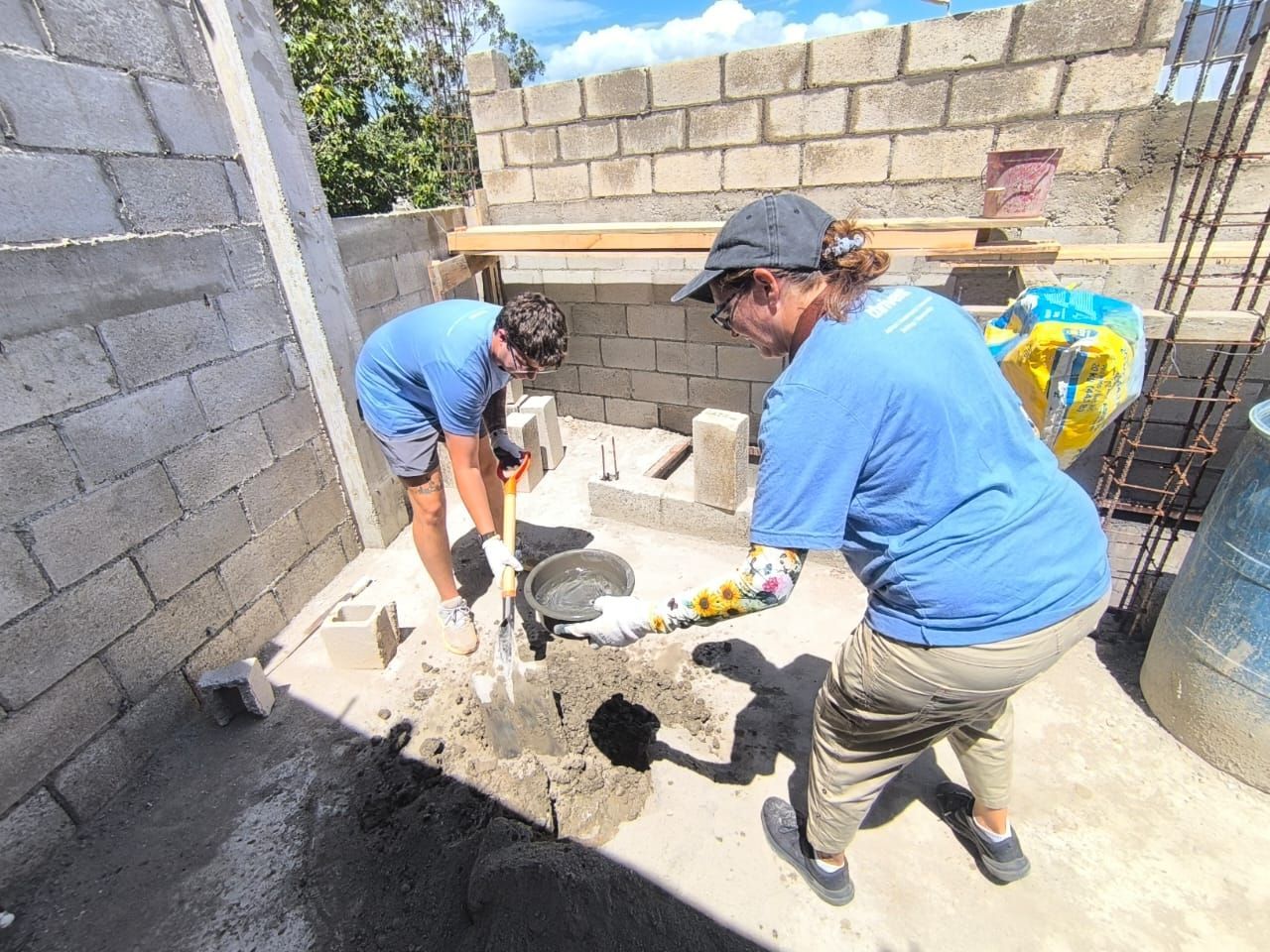 Second Day of Construction 