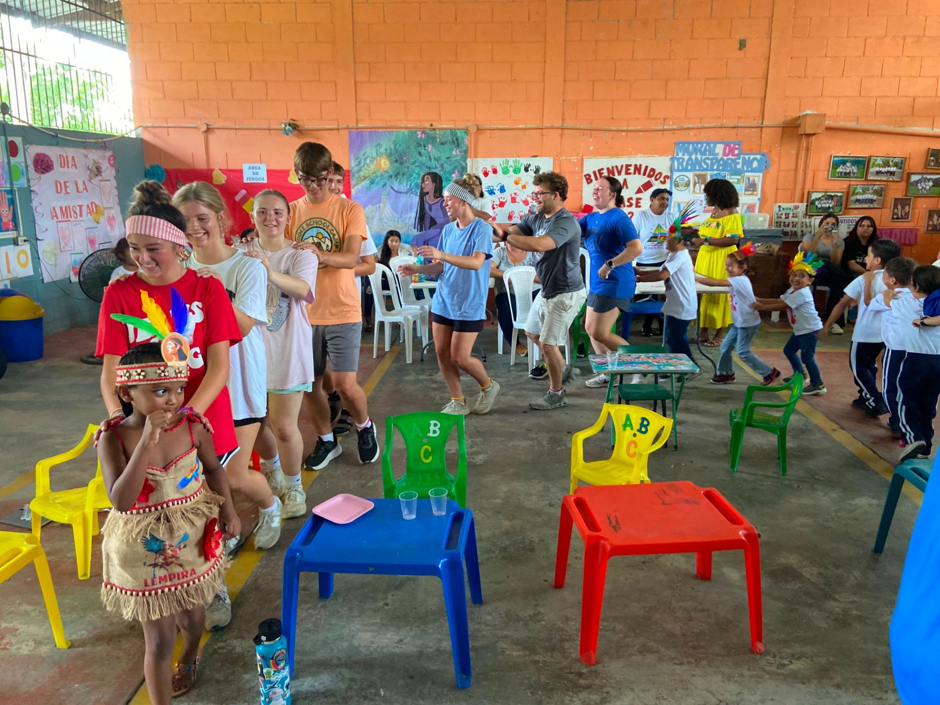 Sharing the gospel to the kids