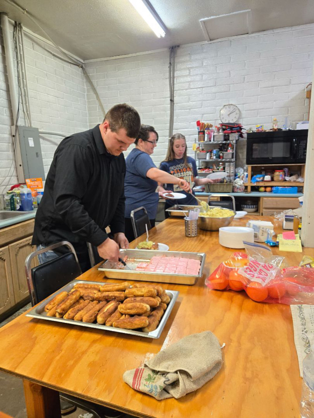 Lunch at Hope Ministries
