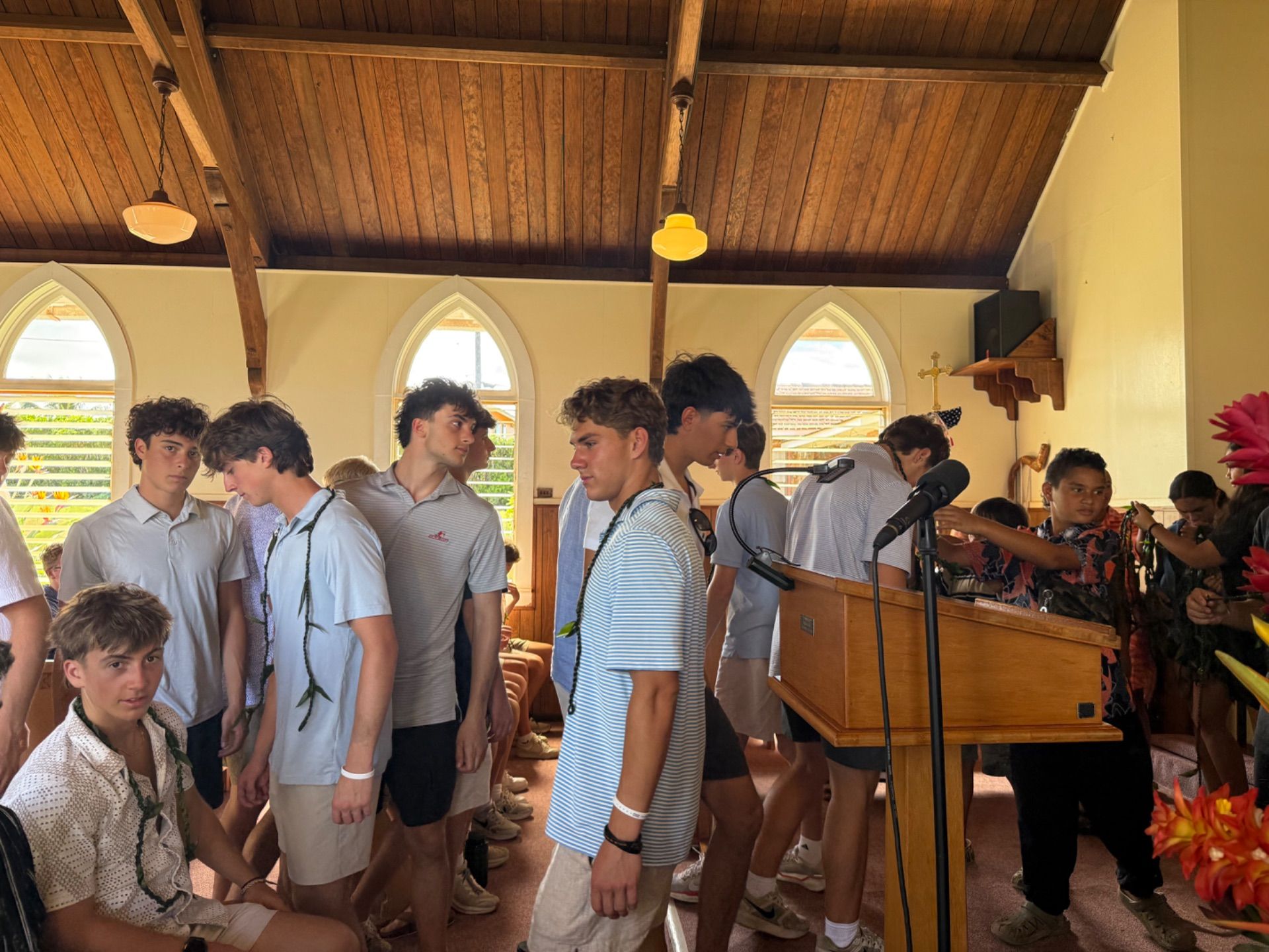 Lei Ceremony