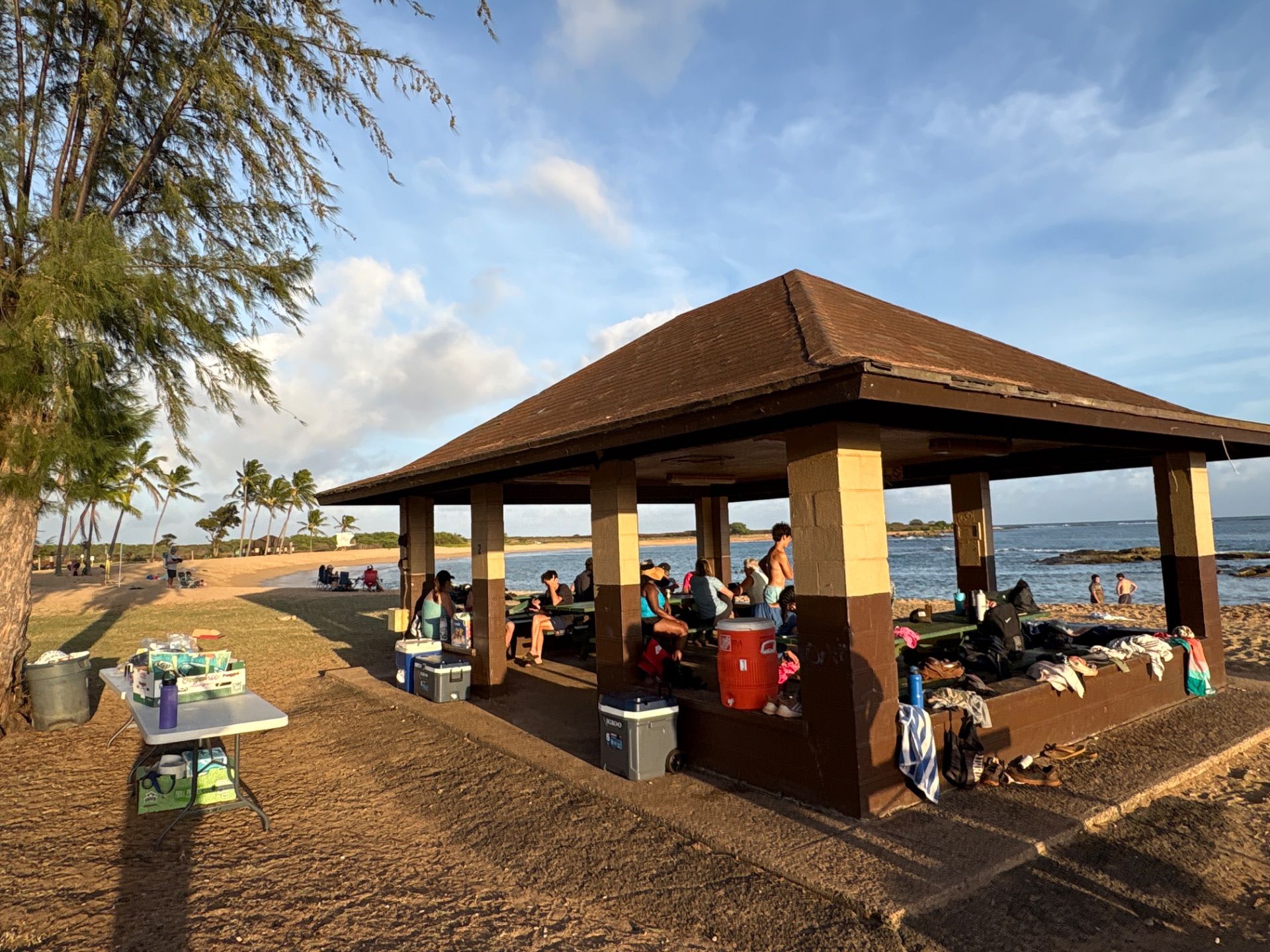 Cook out at the beach