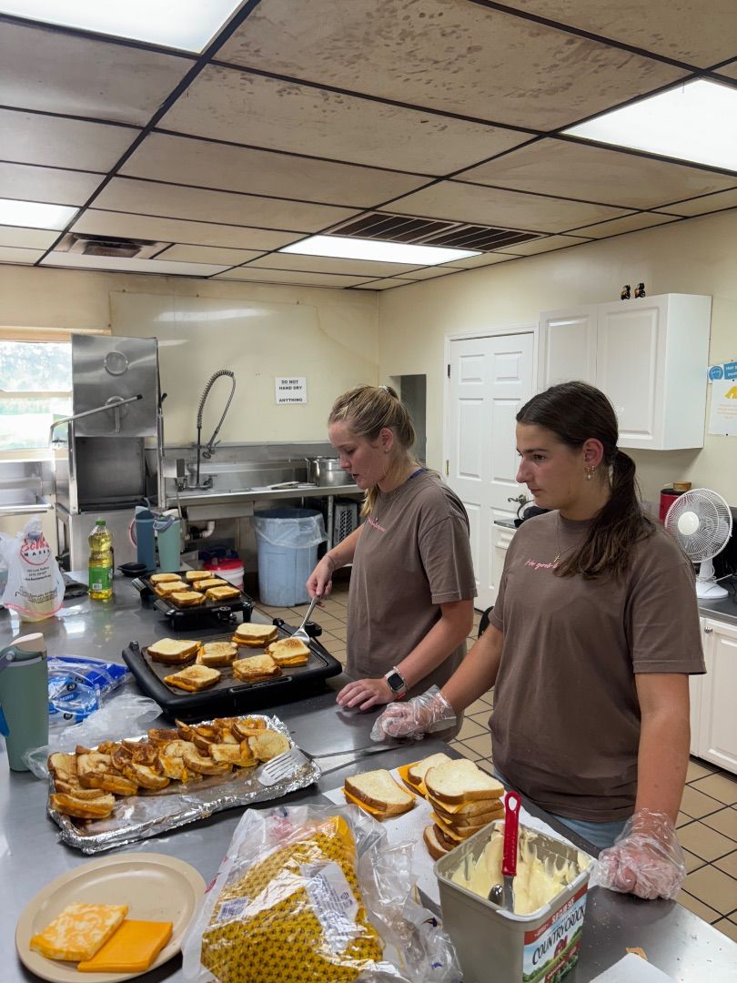 Dinner at River city mission!