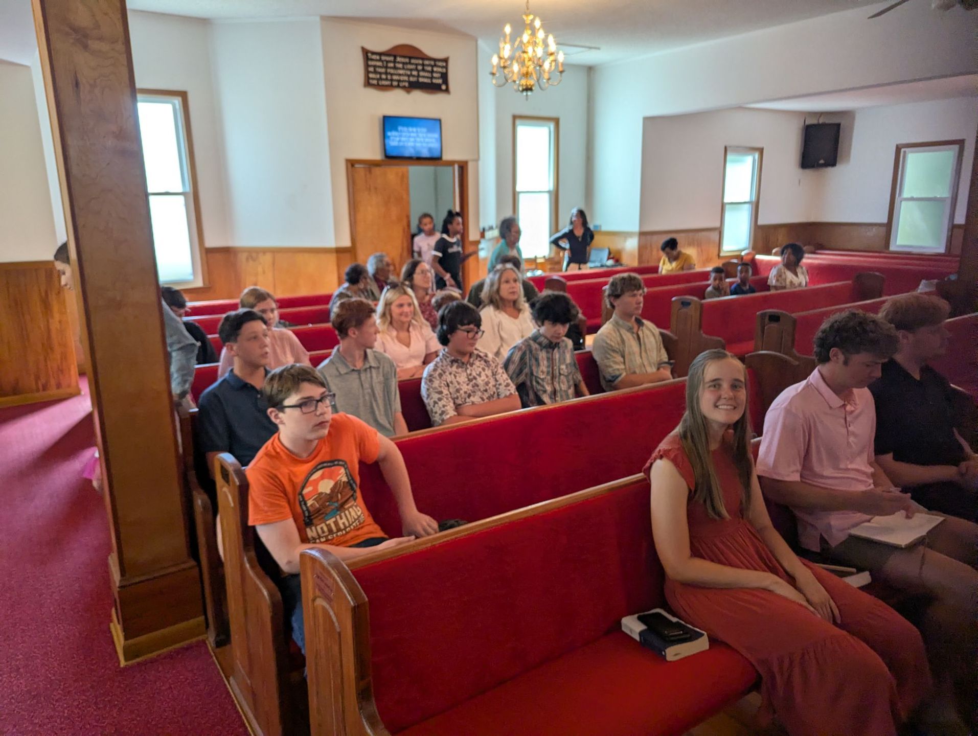 Ready for Sunday Service 