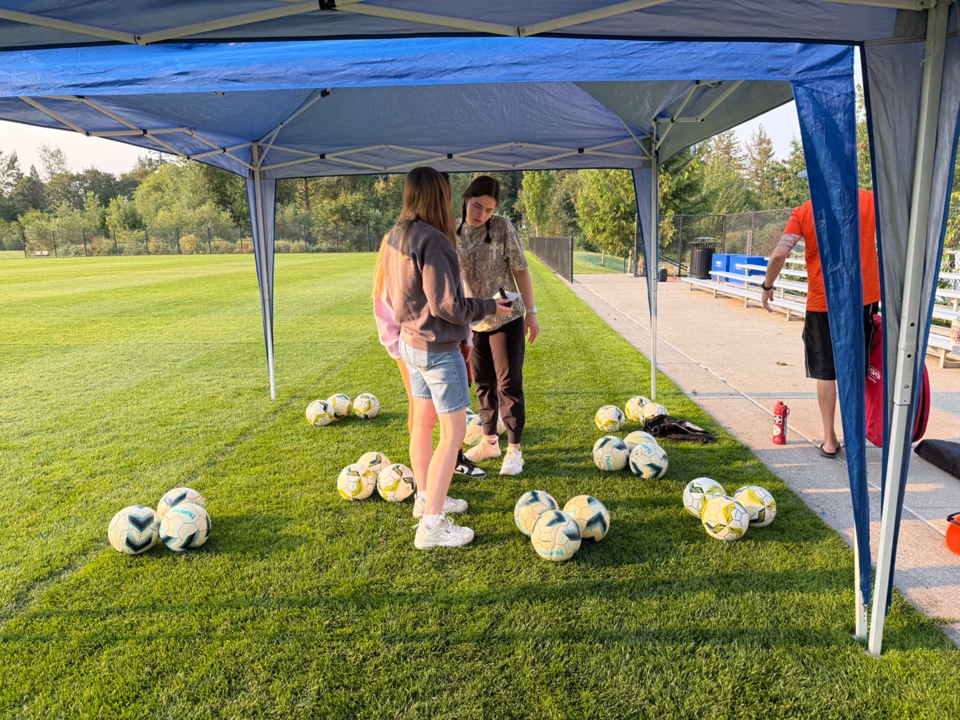 Soccer and kickball 