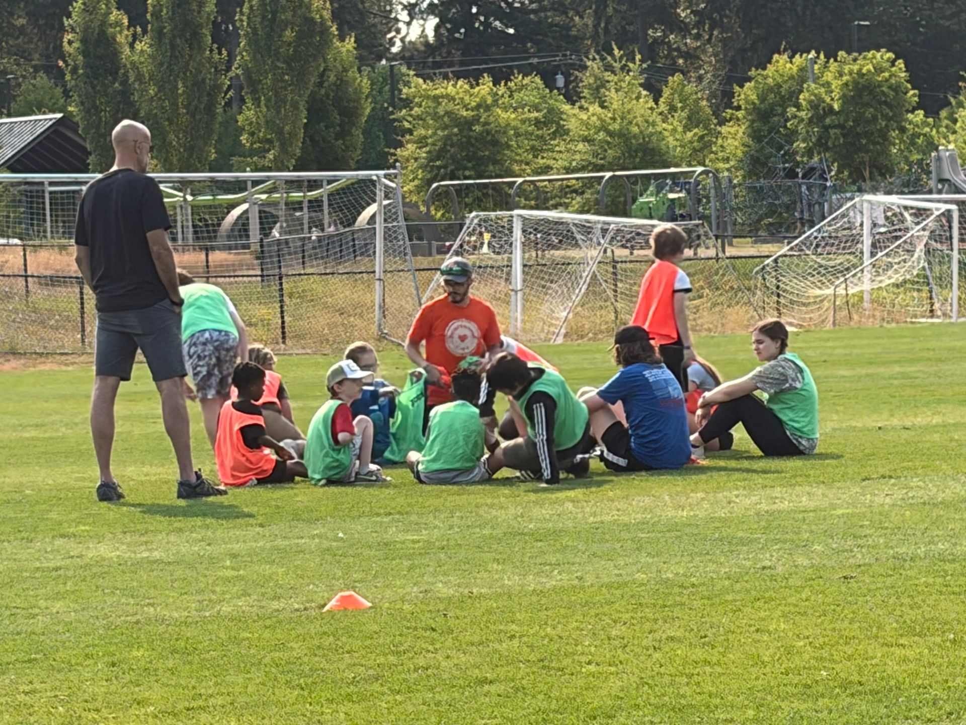 Getting started at Heartwood Summer Sports Camp