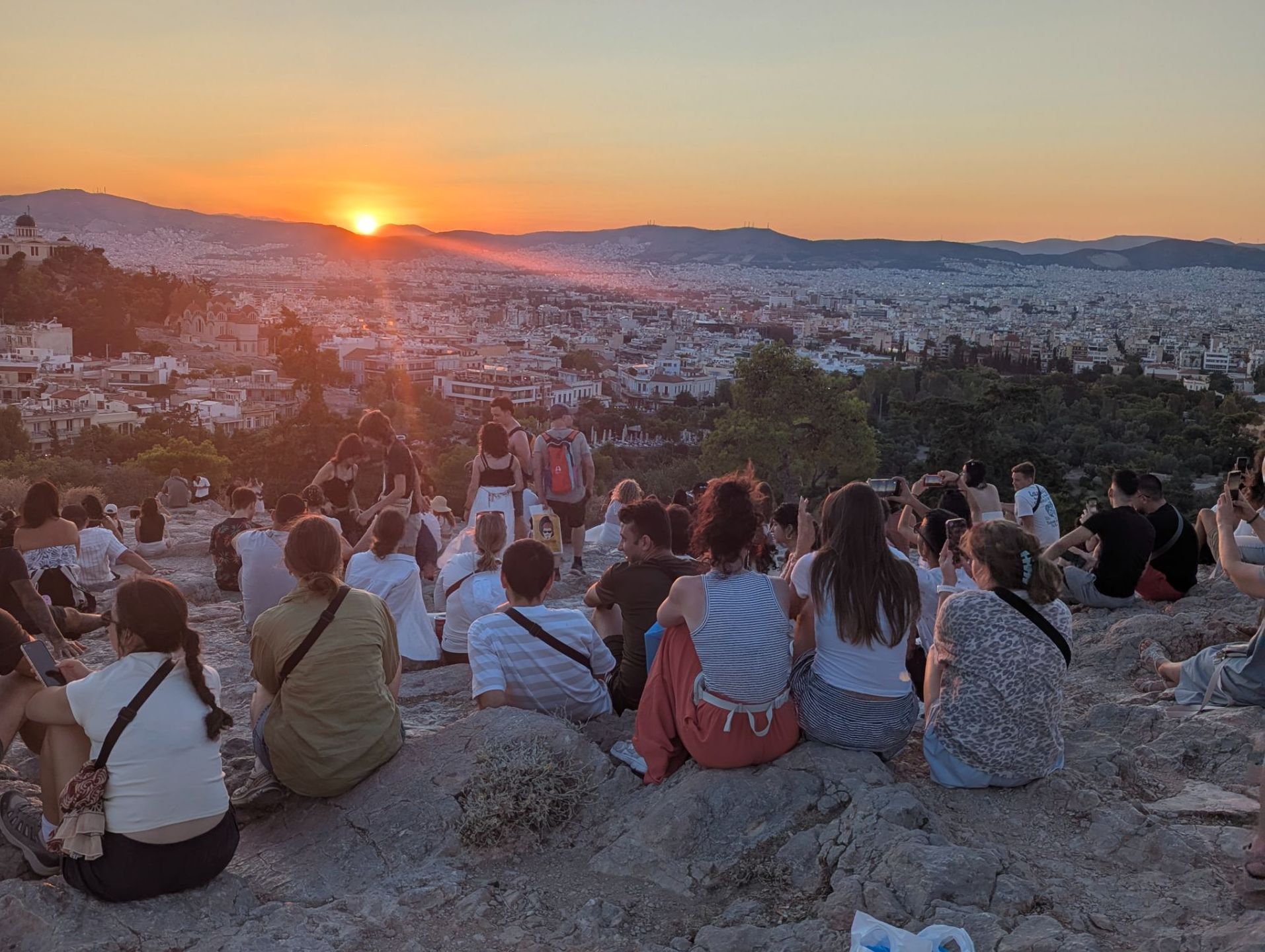 Sunset at Mars Hill