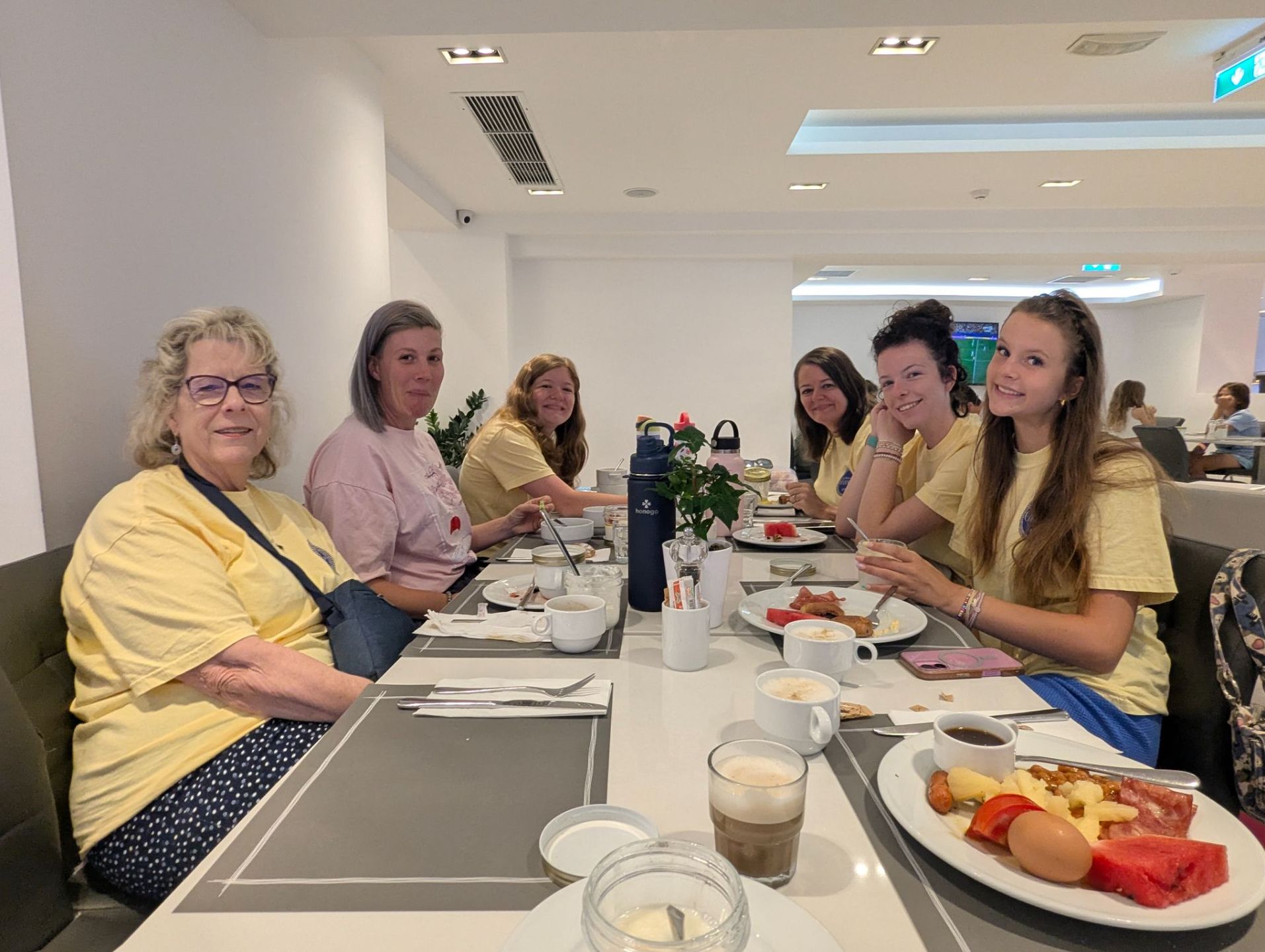 Breakfast at the Hotel