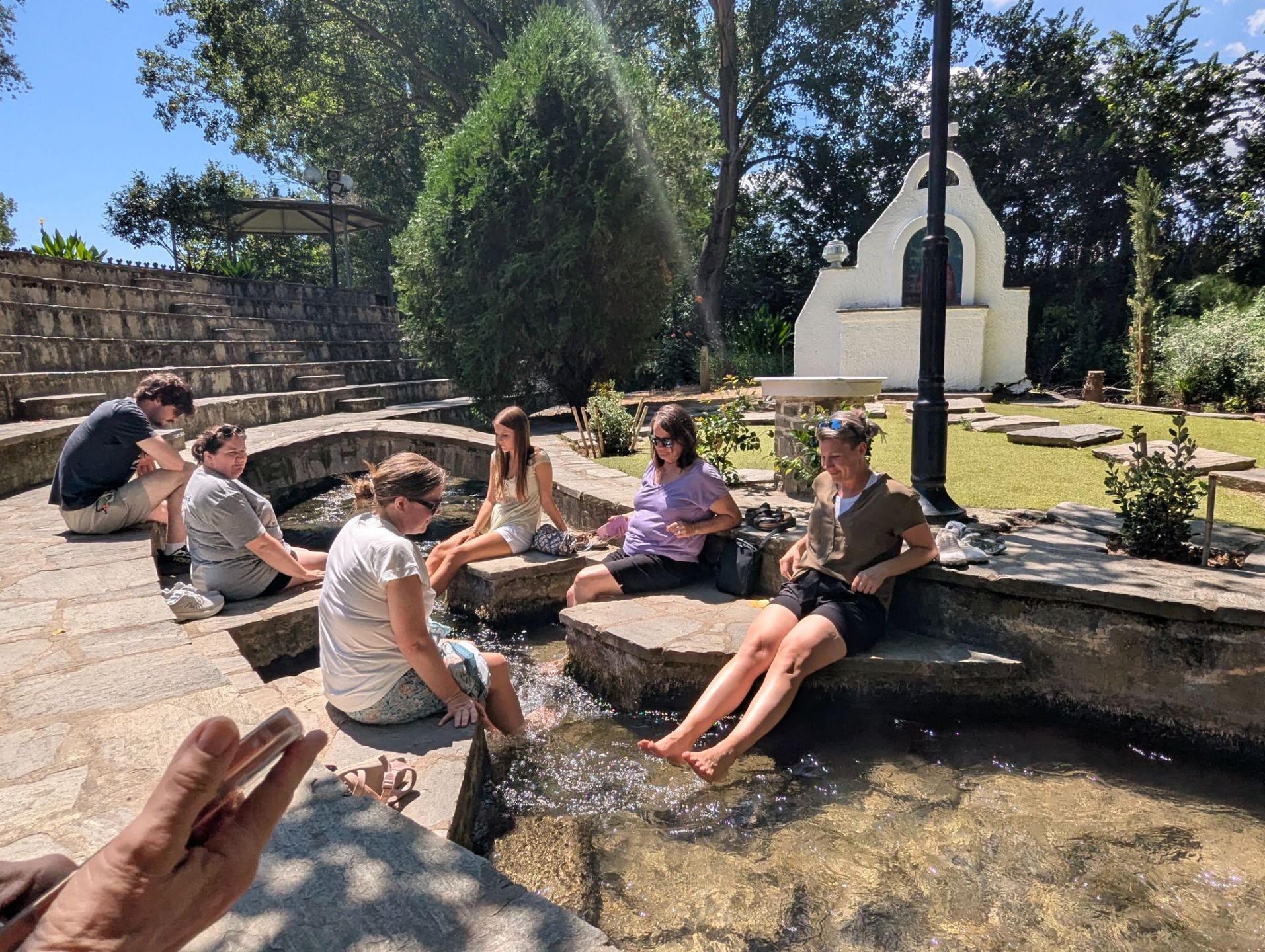 Lydia's baptism site